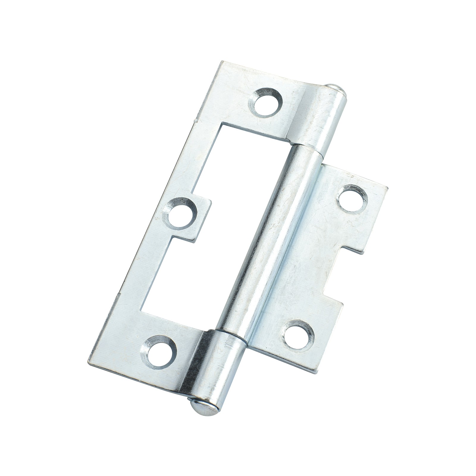 Lane 90 x 54 x 1.6mm Zinc Plated Fixed Pin Easy Fit Hinge - 2 pieces
