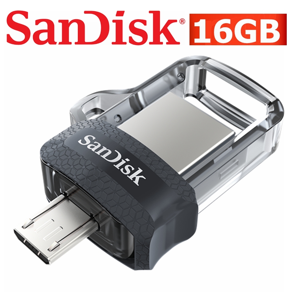 SanDisk 16GB USB 3.0 Dual OTG Ultra Micro Flash Drive Android Phone