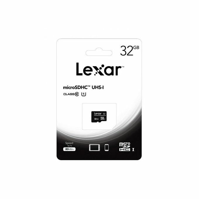 Lexar Micro SD Card 32GB High Performance SDHC/SDXC UHS-I C10 Memory Card