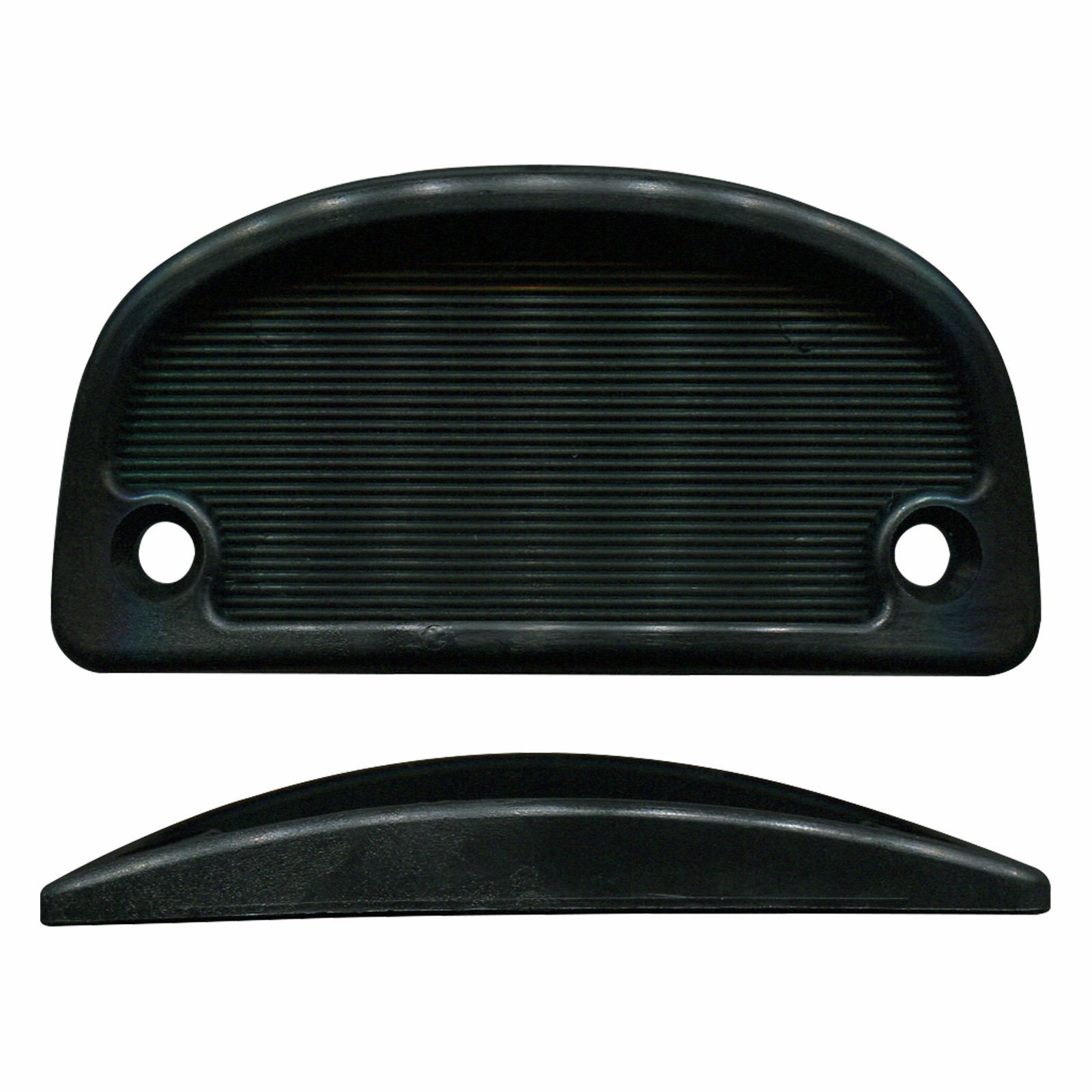 Rolltrak Black Plastic Screen Door Pull 2 pcs