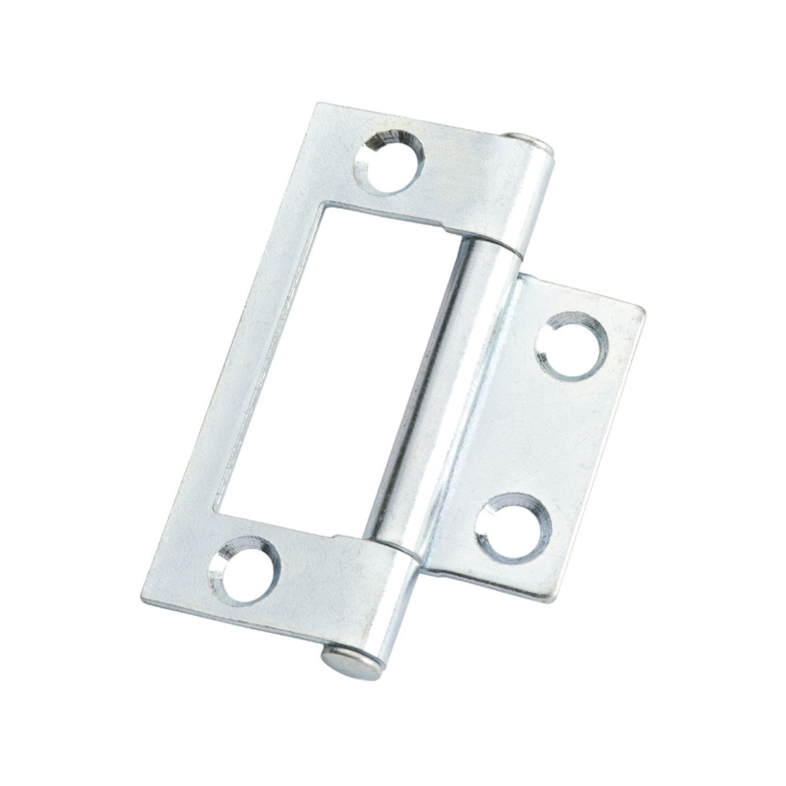 Lane 50 x 40 x 1.2mm Zinc Plated Fixed Pin Easy Fit Hinge 2 pcs