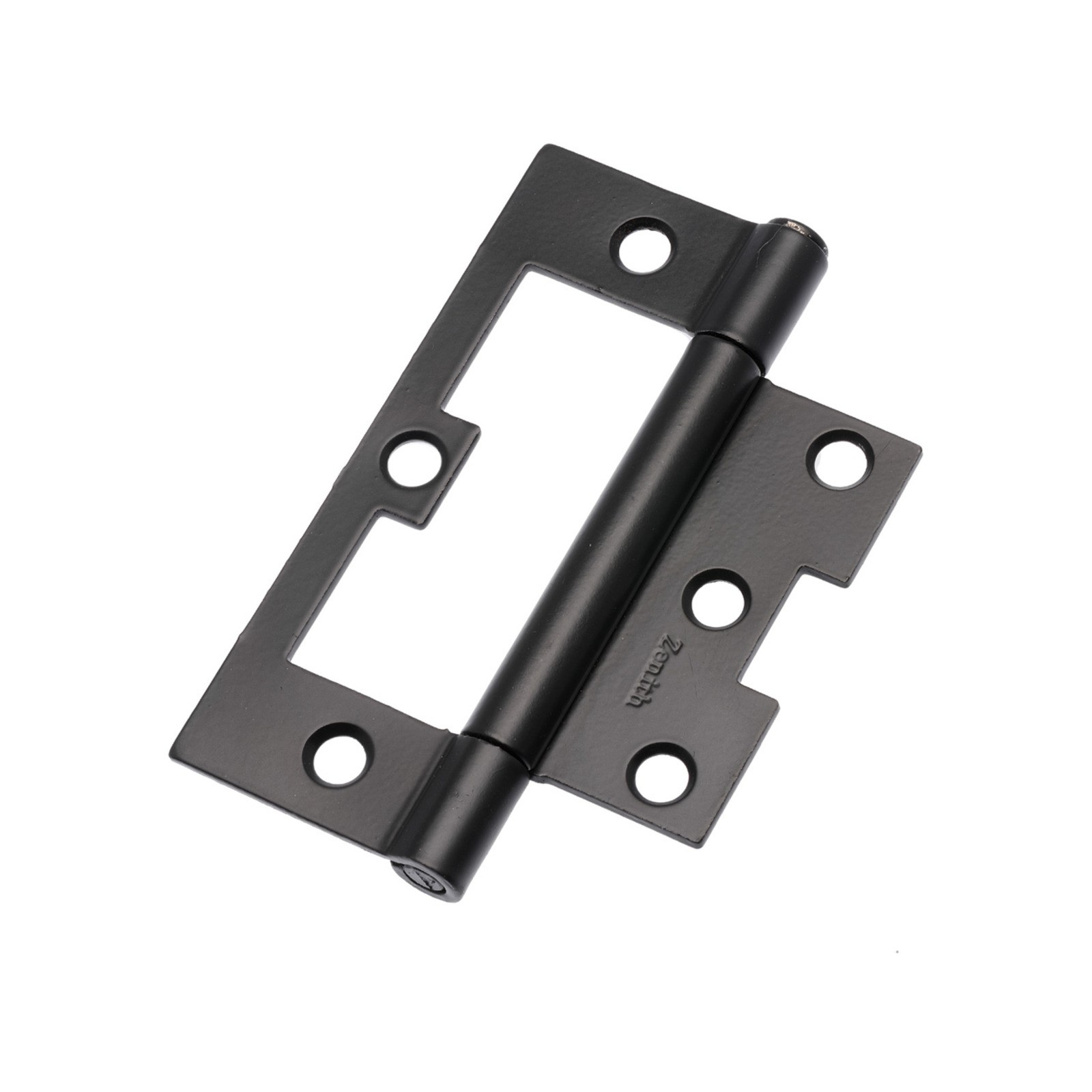 Lane 100 x 65 x 2mm Matte Black Easy Fit Hinge - 2 pieces