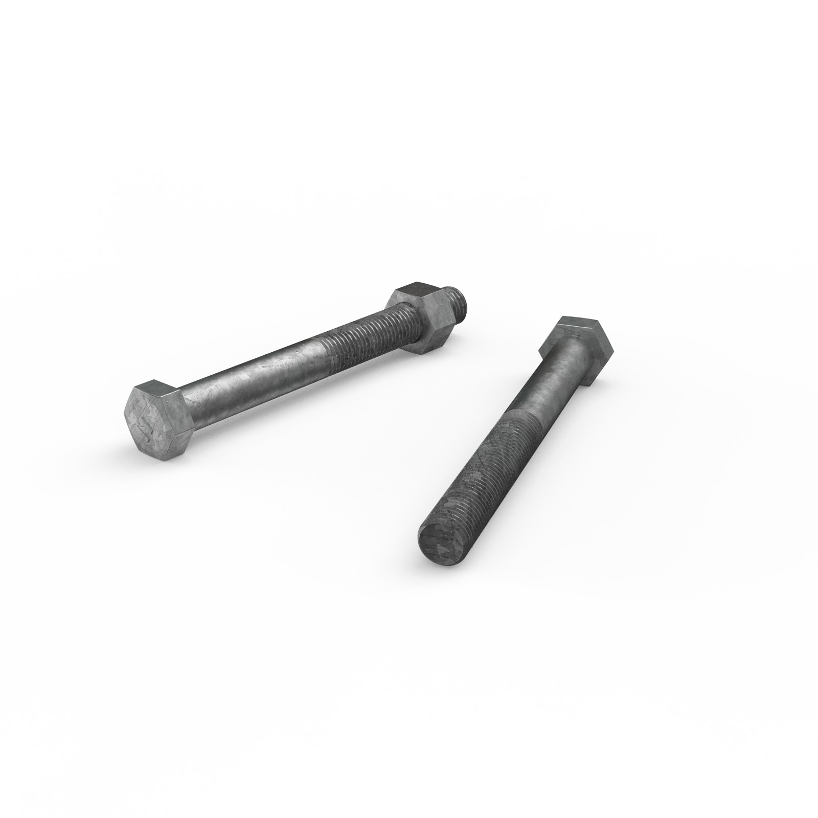 ZENITH M16 x 150mm Hot Dip Galvanised Hex Head Bolts and Nuts - Each(0)More opti