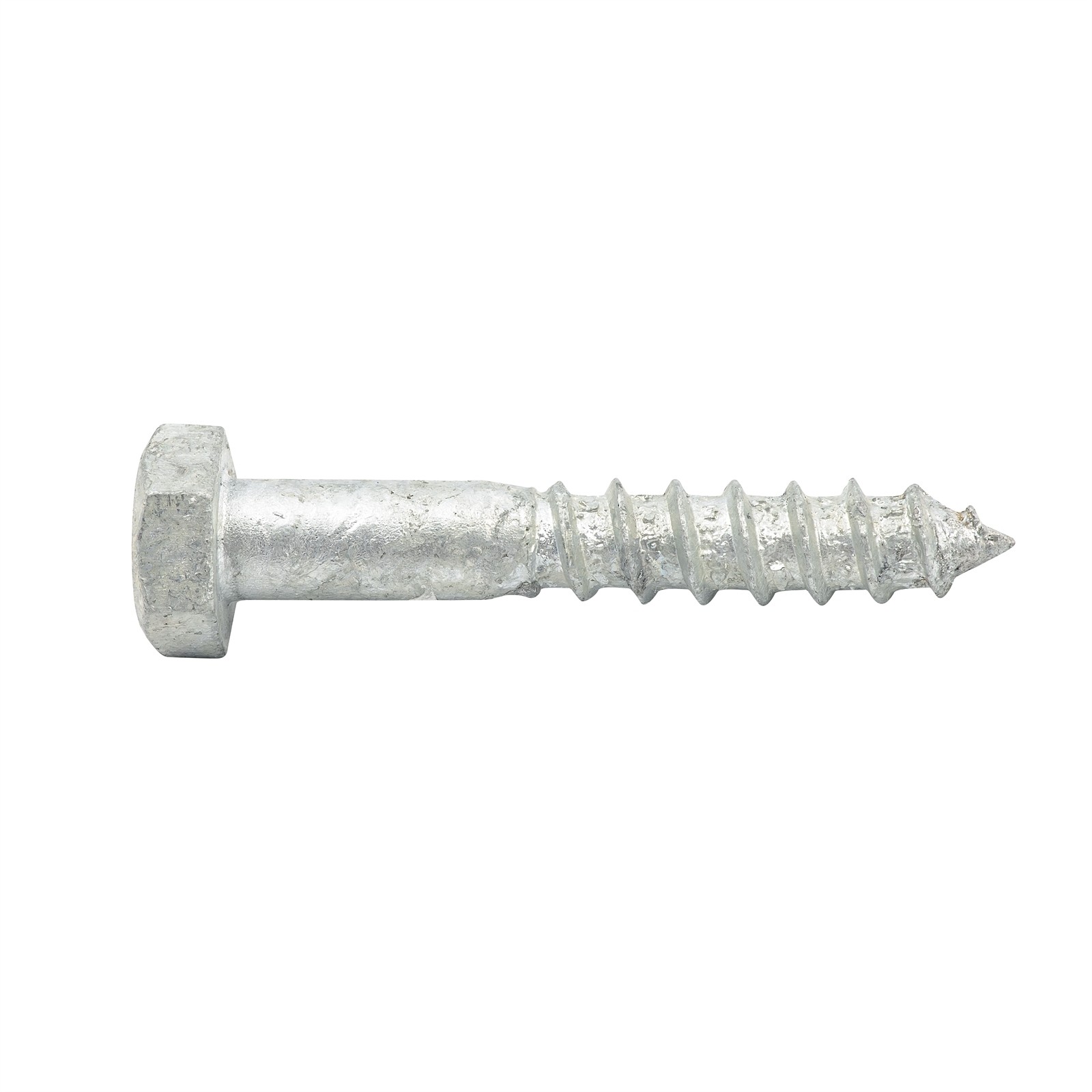 Zenith M8 x 50mm Hot Dipped Galvanised Coach Screw 10 pcs
