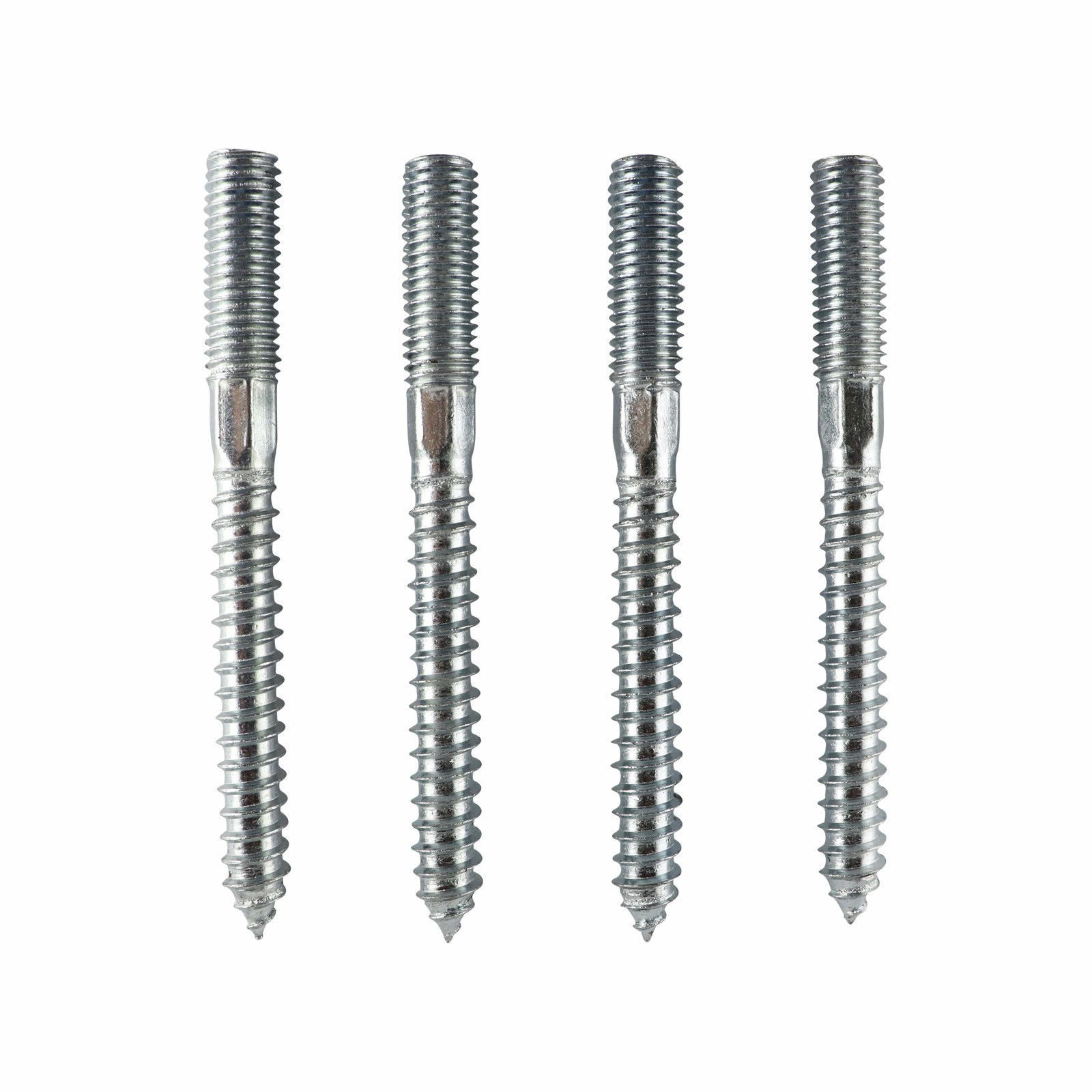 Everhang M10 x 100mm Zinc Plated Hanger Bolt 2 pcs