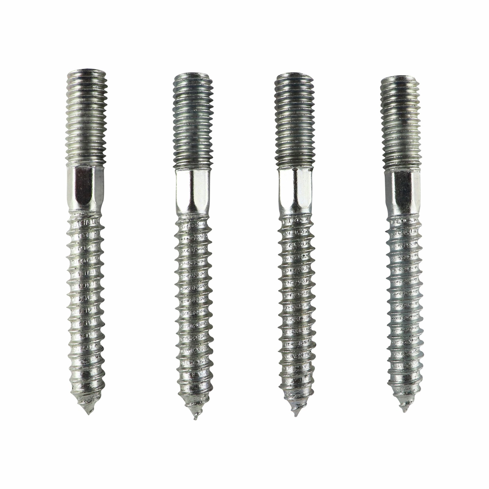 Everhang M10 x 80mm Zinc Plated Hanger Bolt 4 pcs