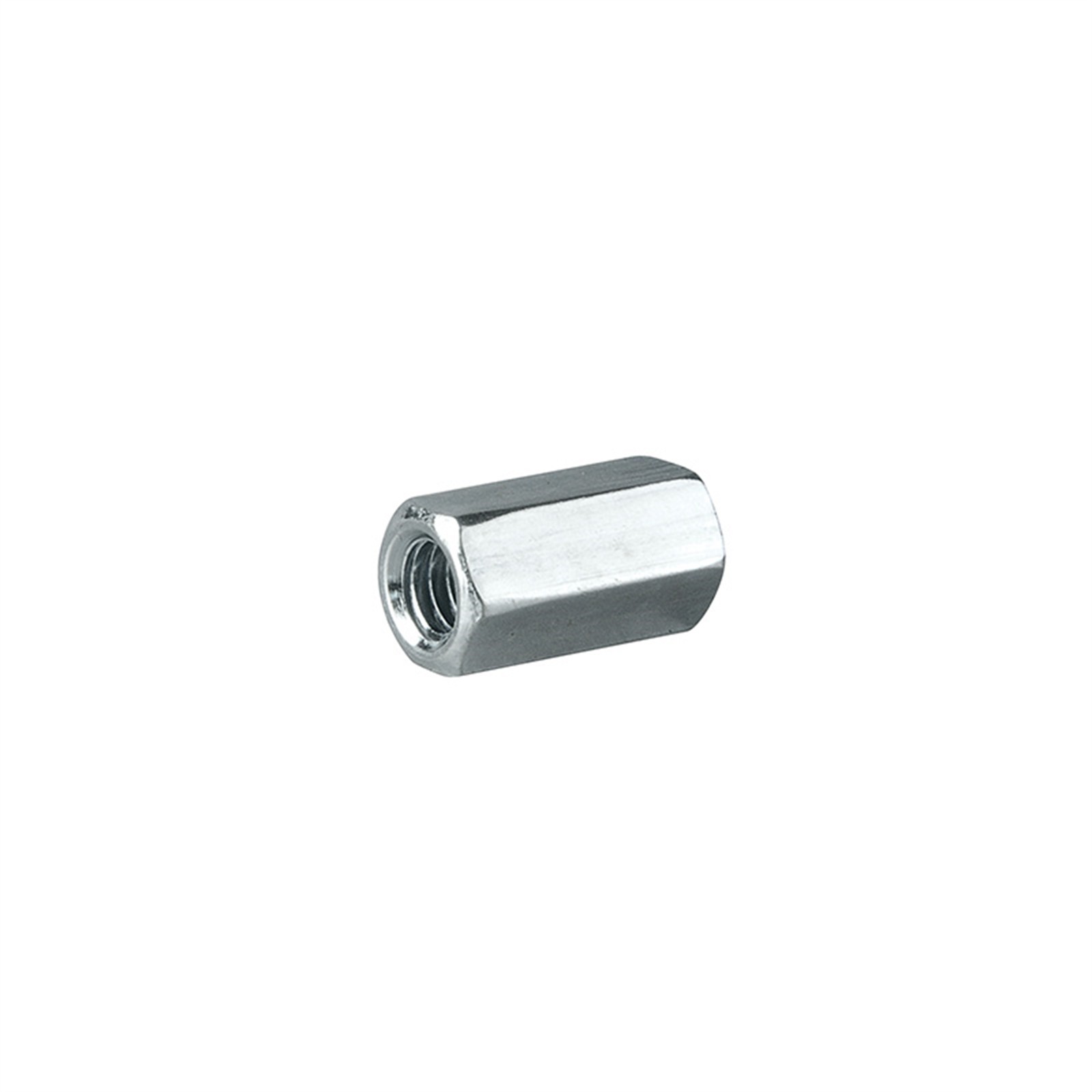 Pinnacle 5/8" Zinc Plated Hex Coupler 2 pcs