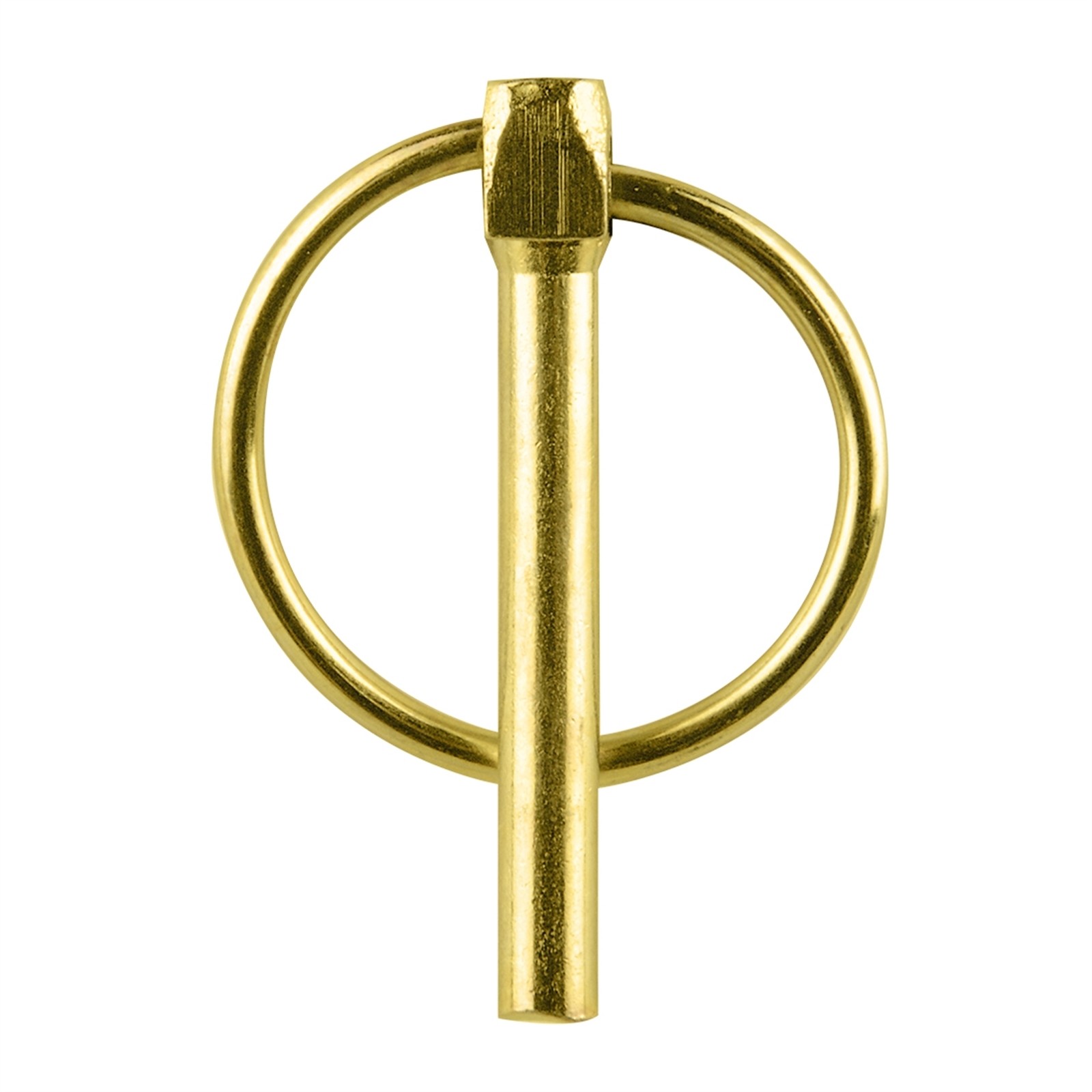 Pinnacle 6mm Yellow Zinc Plated Lynch Pin - 2 pieces