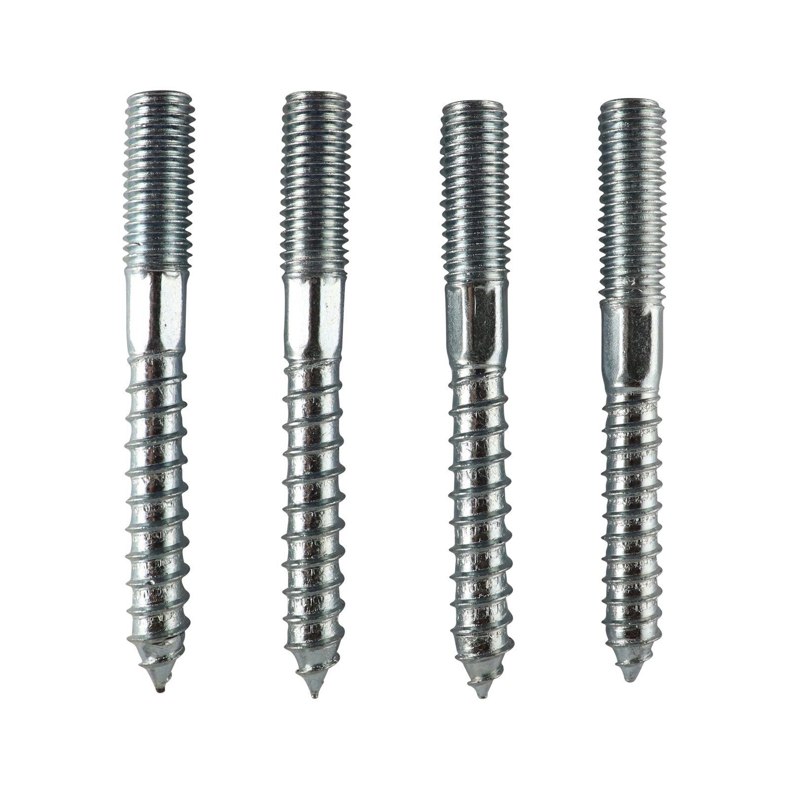 Everhang M12 x 100mm Zinc Plated Hanger Bolt 2 pcs