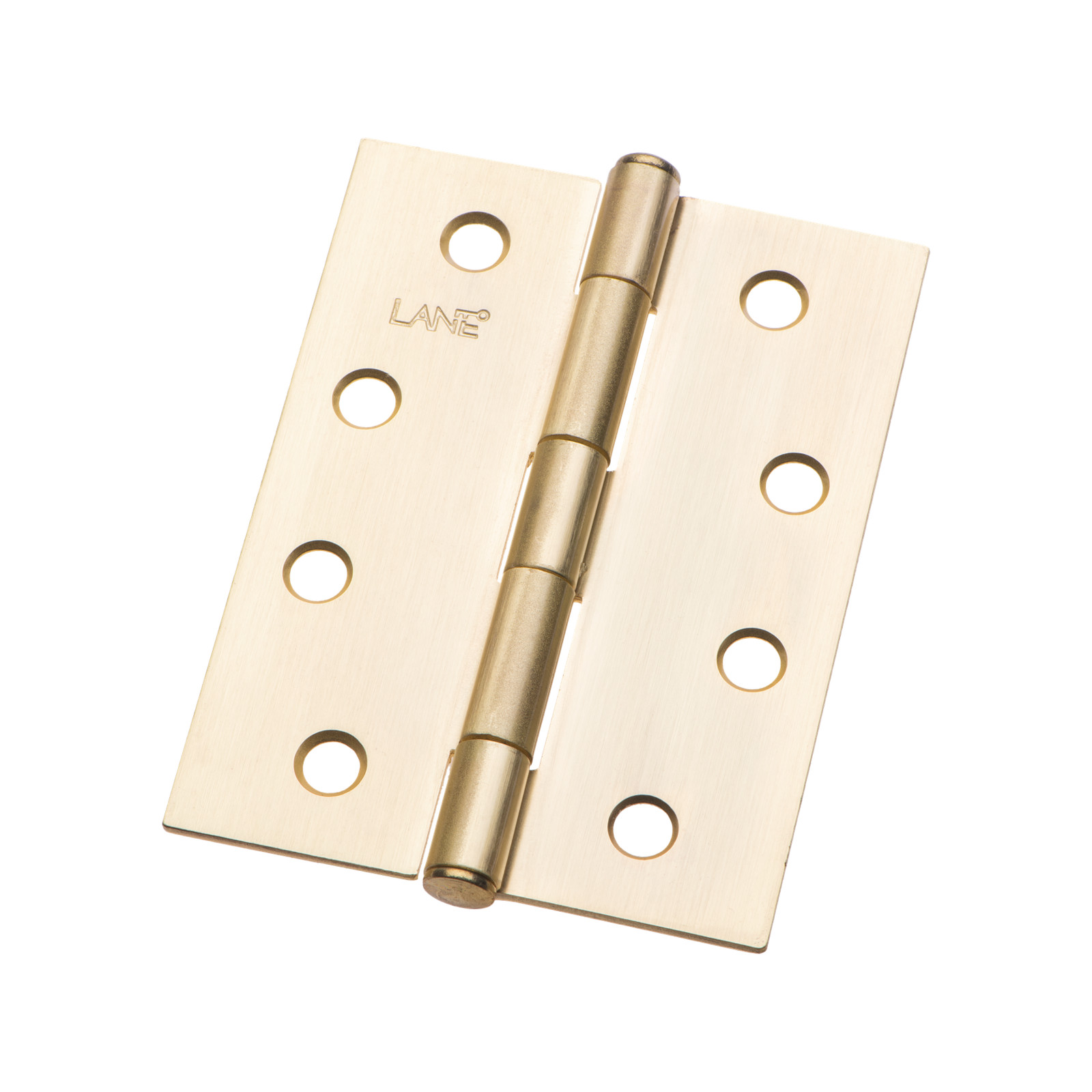 Lane 100mm Fixed Pin Butt Hinge - 2 pieces