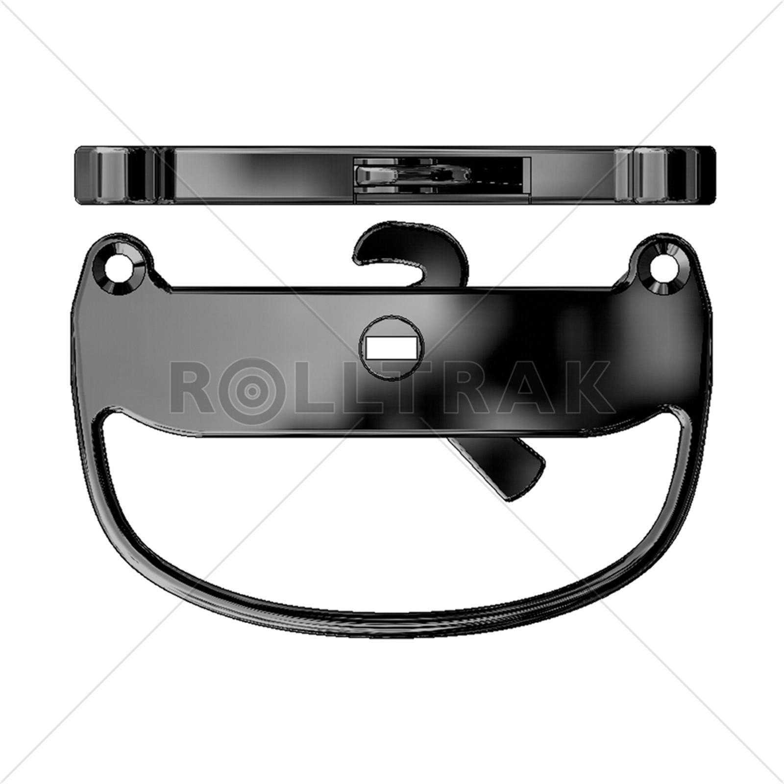 Rolltrak Screen Door Latch with Back Plate