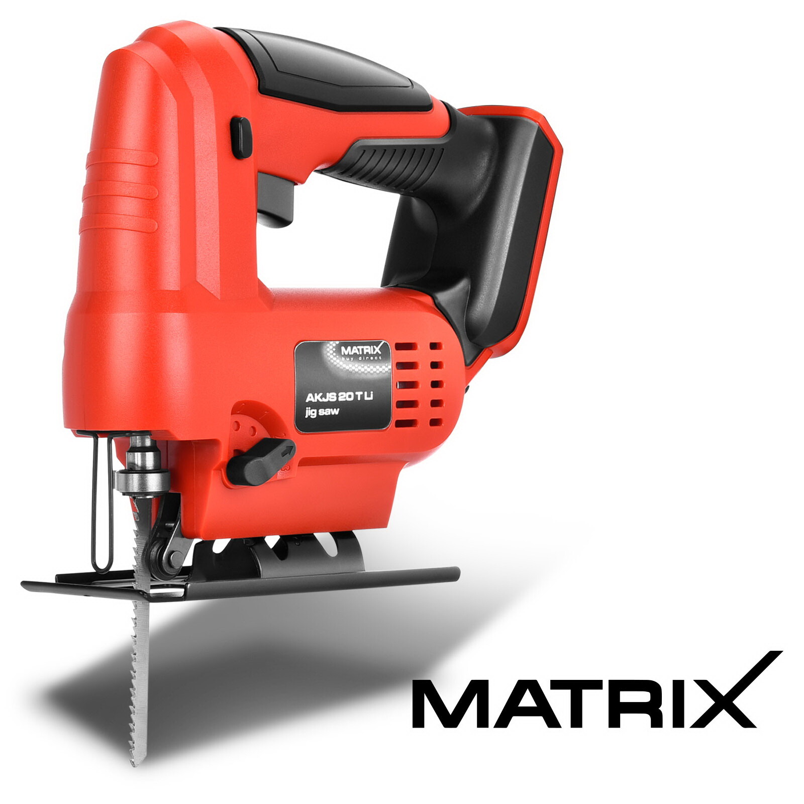 Matrix Cordless Jigsaw 20V Lithium Electric Power Tool Skin Only 19mm