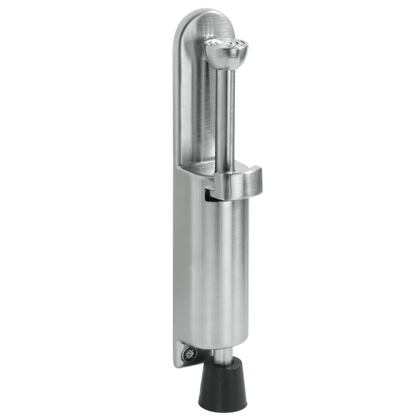 Delf Trade 30 x 165 x 30mm Satin Chrome Foot Operated Door Stop