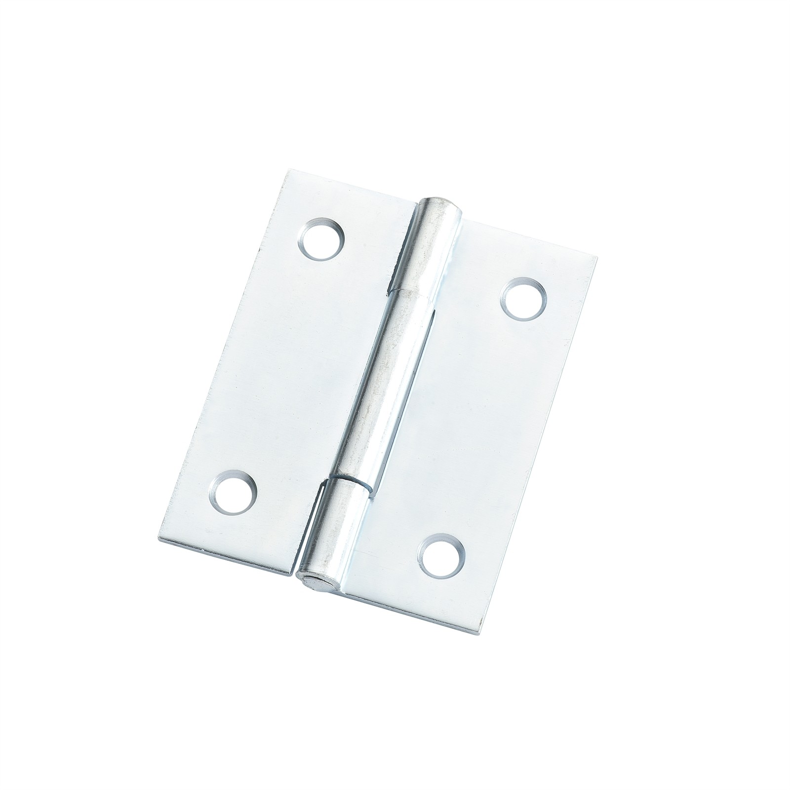 Lane 50 x 40 x 1.2mm Zinc Plated Fixed Pin Butt Hinge 5 pcs