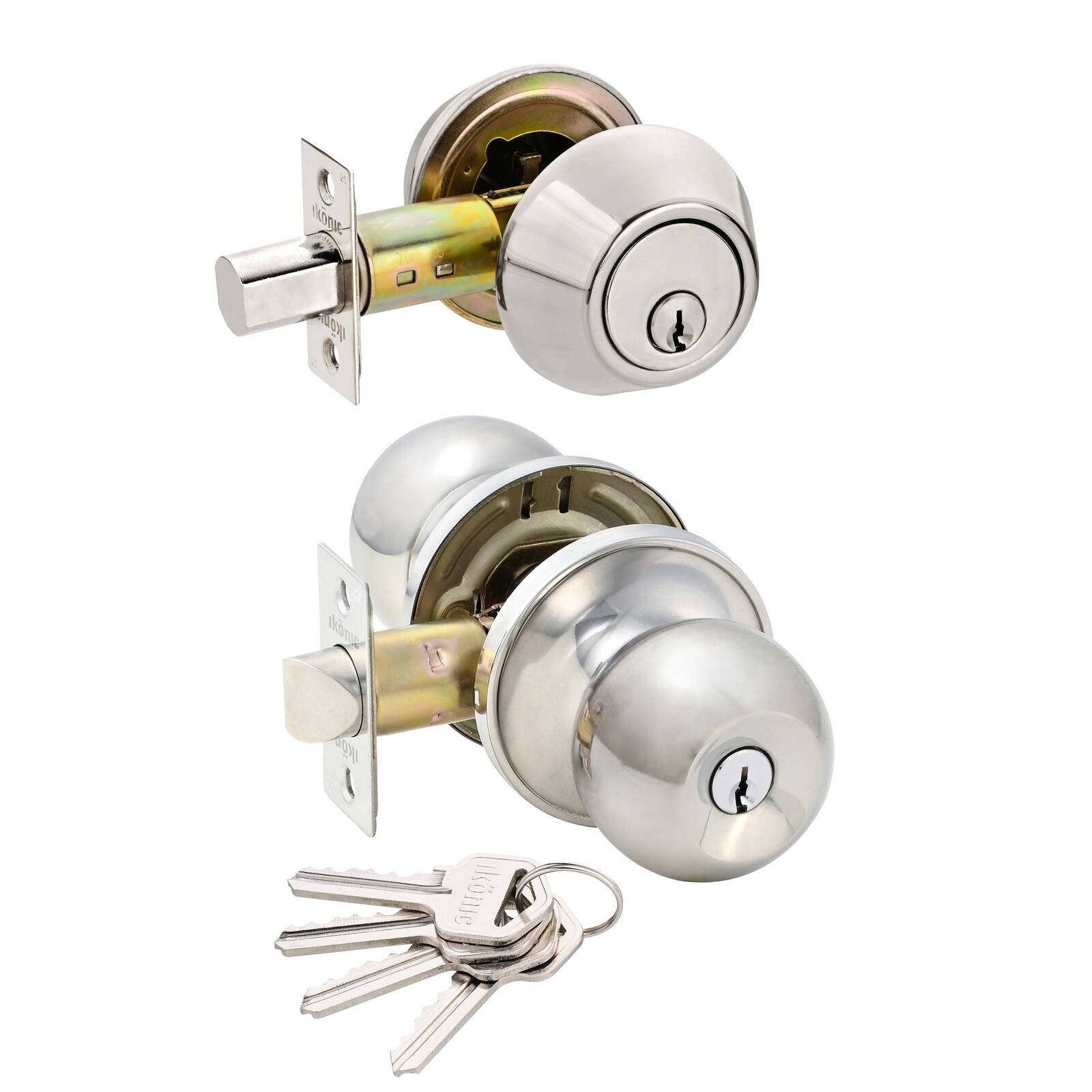 Ikonic Bright Chrome Ruby Entry Combo Set