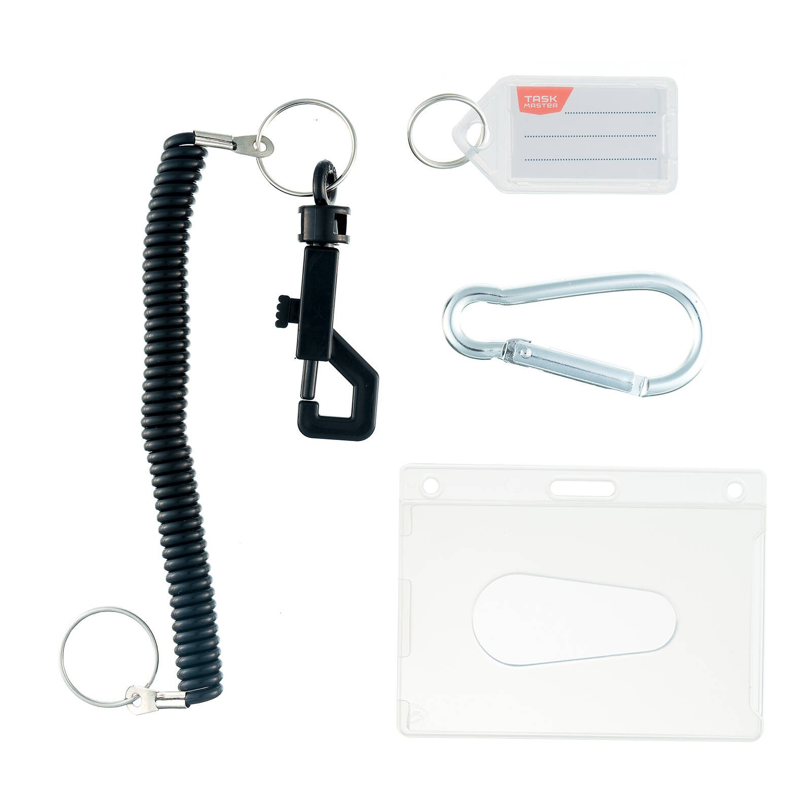 Taskmaster Black ID Kit - 4 Pieces