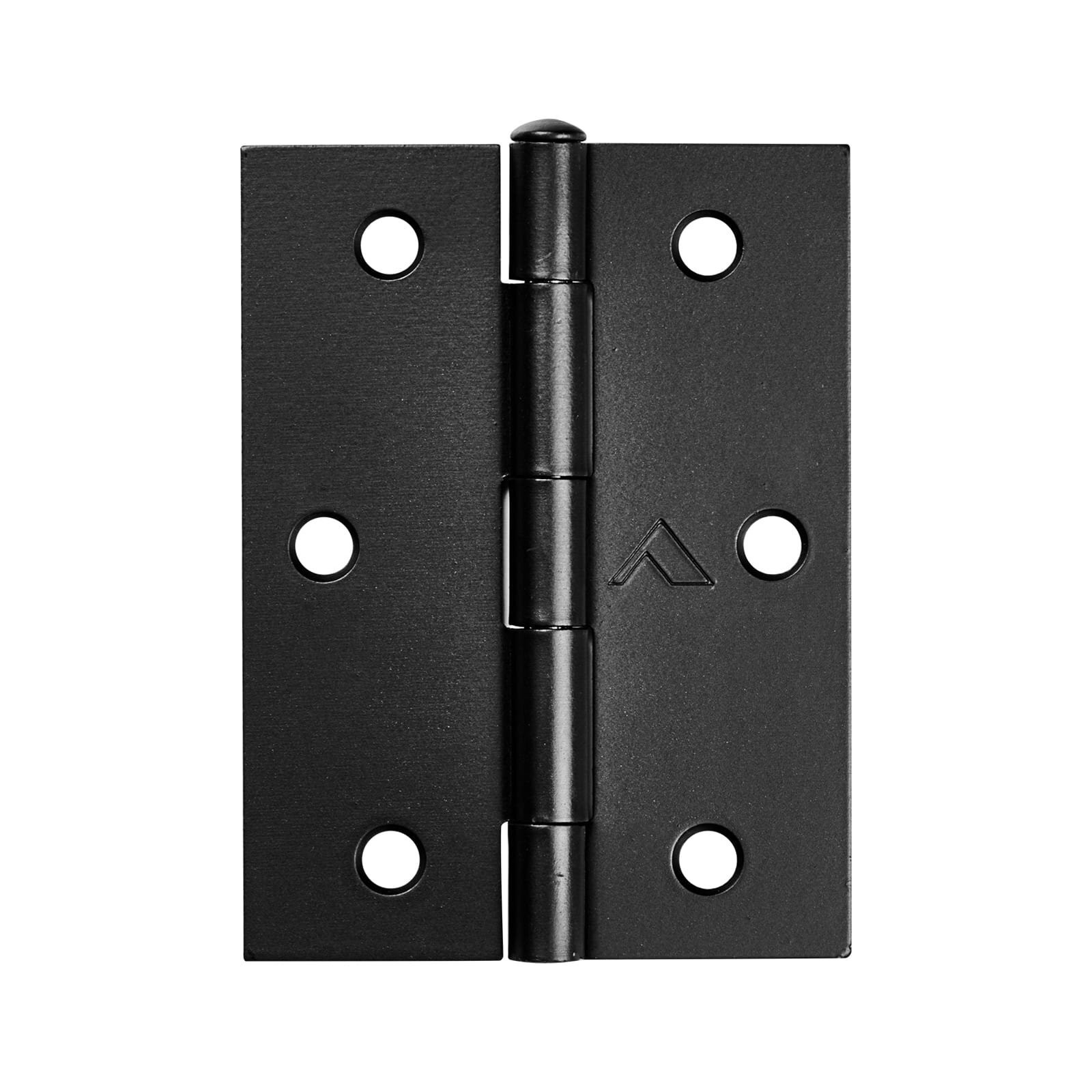 Pinnacle 85mm Black Loose Pin Butt Hinge - 2 pieces