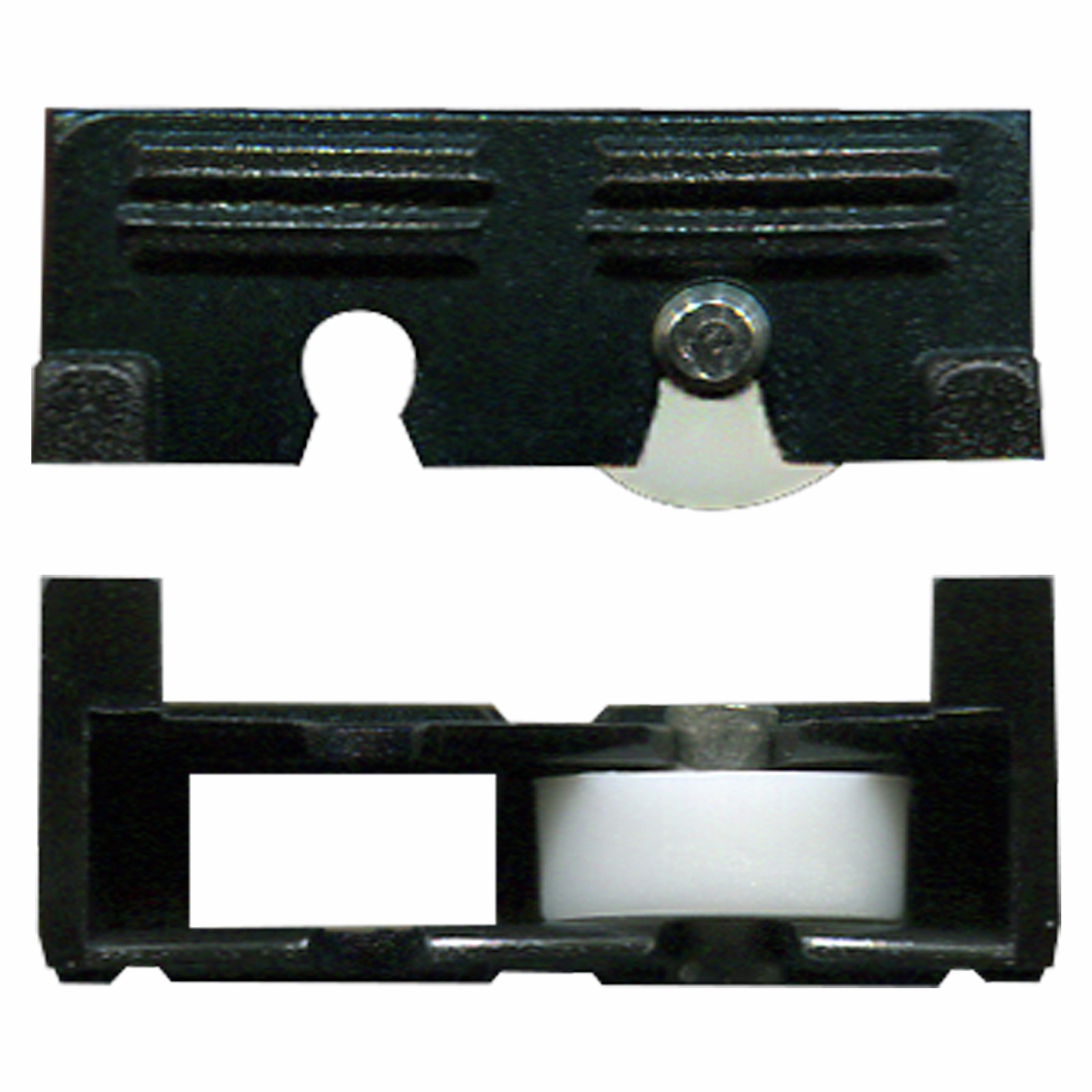 Rolltrak Adjustable Acetal Carriage And Roller - 2 pieces
