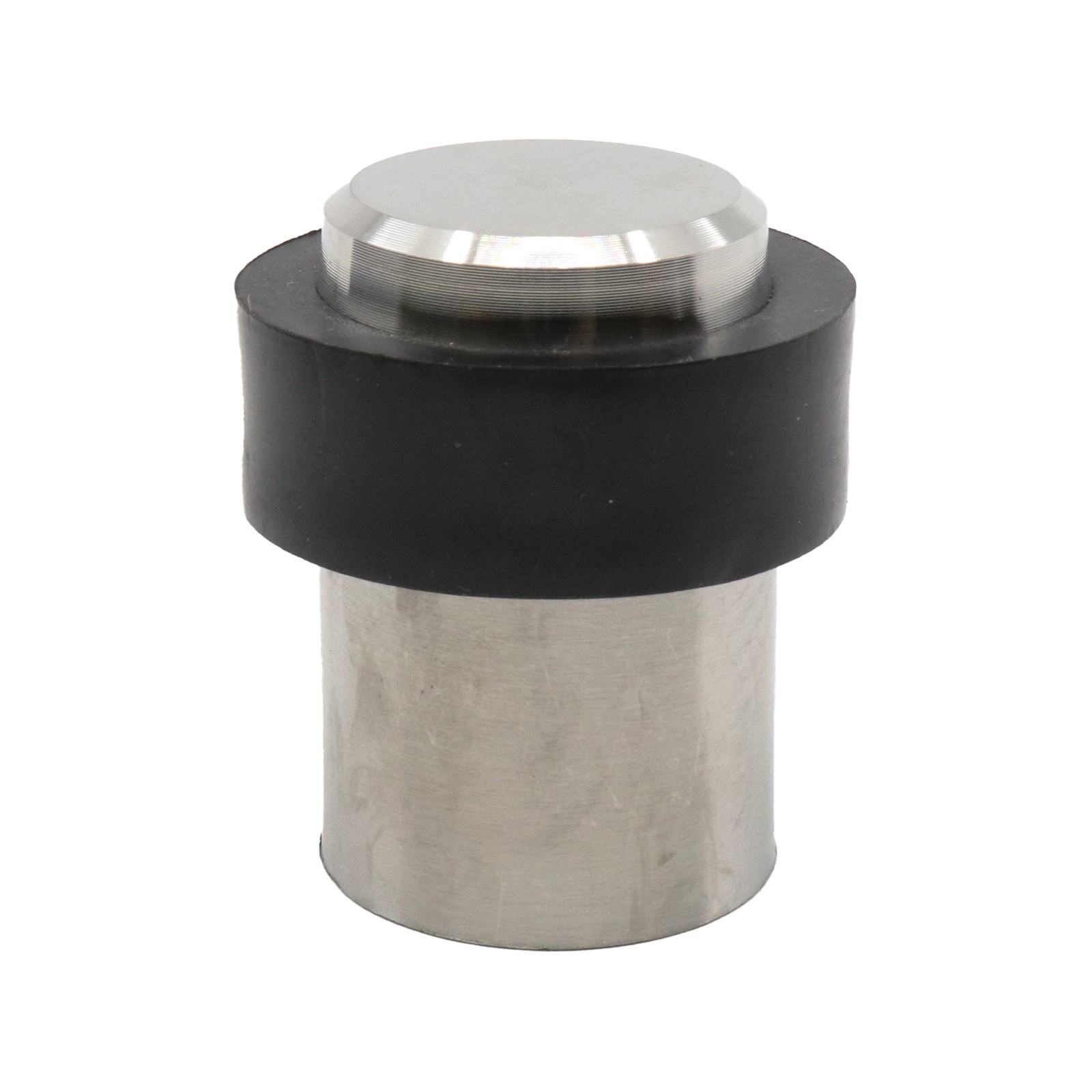 Adoored 50mm Satin Chrome Tall Wide Door Stop