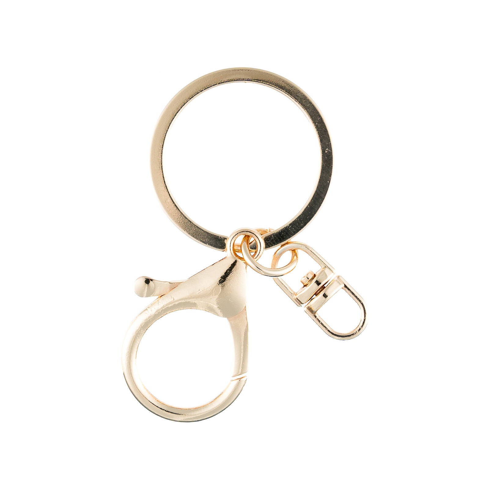 Taskmaster Gold Key Rings with Clip 2 pcs