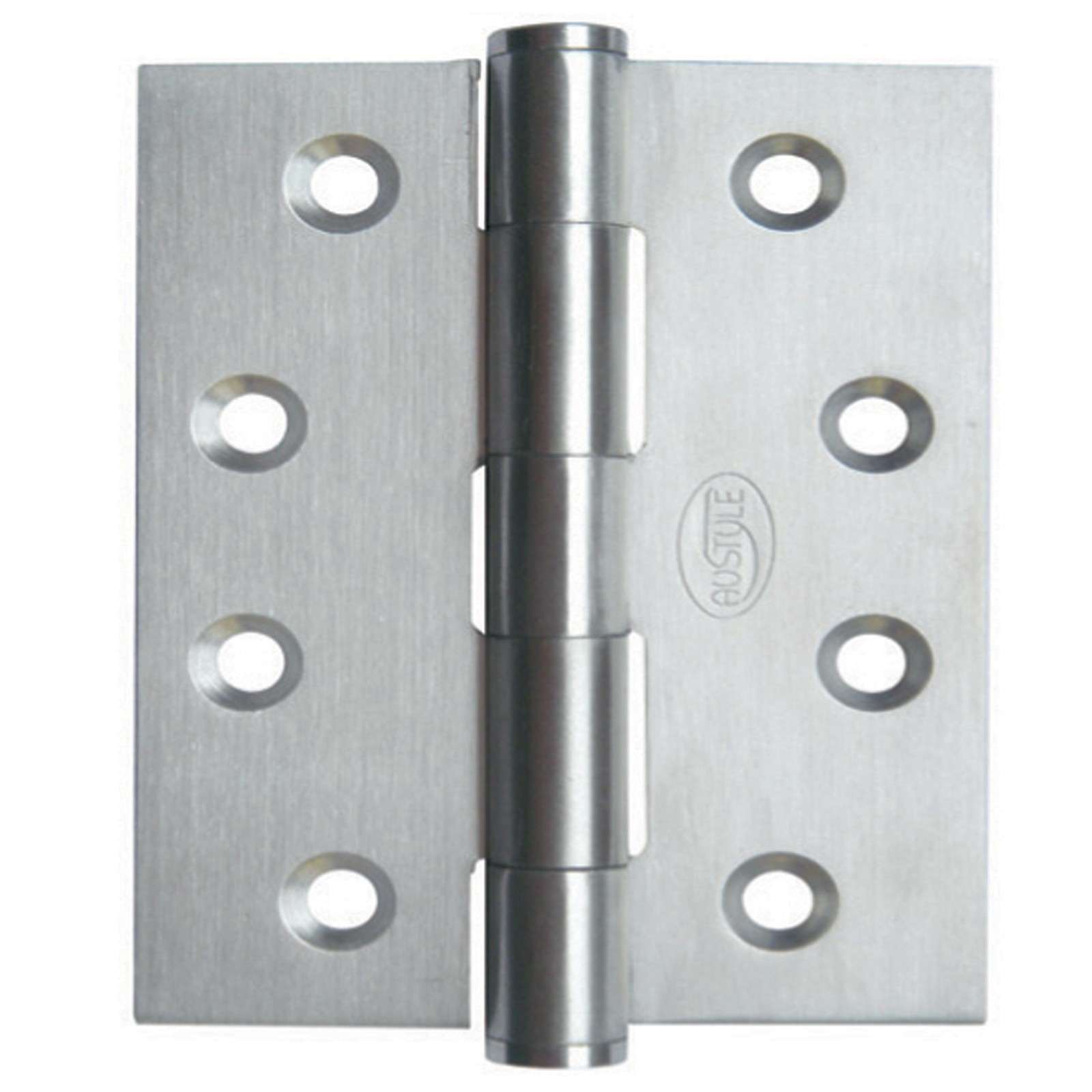 Austyle 100 x 100 x 2.5mm 304 Stainless Steel Fire Rated Fixed Pin 2 pieces