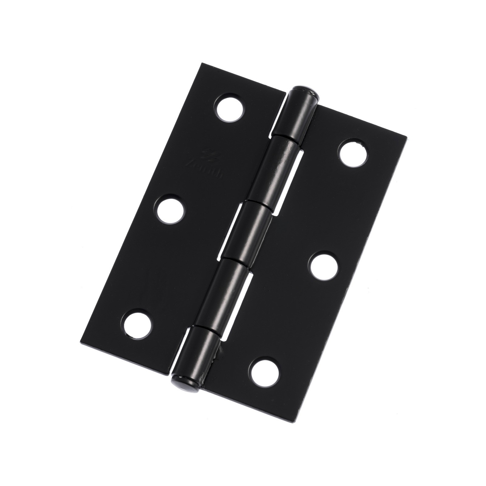 Lane 85mm Black Matte Fixed Pin Hinge Butt - 2 pieces