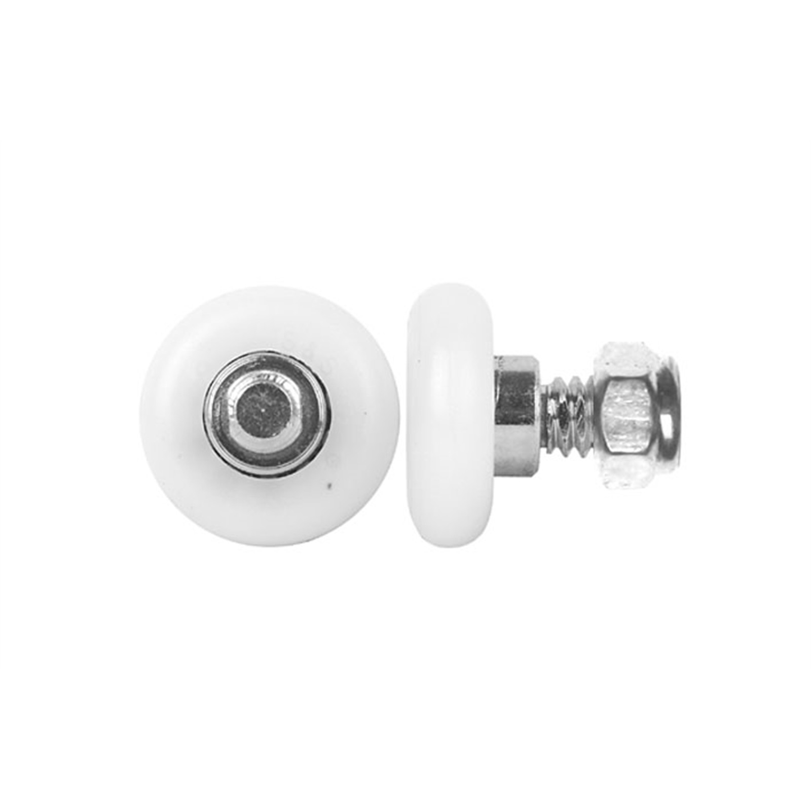 Rolltrak 19mm Acetal Convex Roller With Threaded Stud