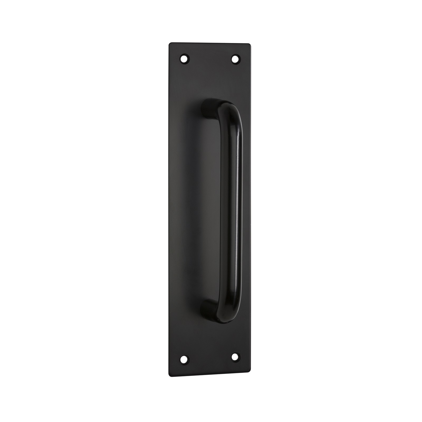 Lemaar 200mm x 50mm Black D-Pull Plate DDA