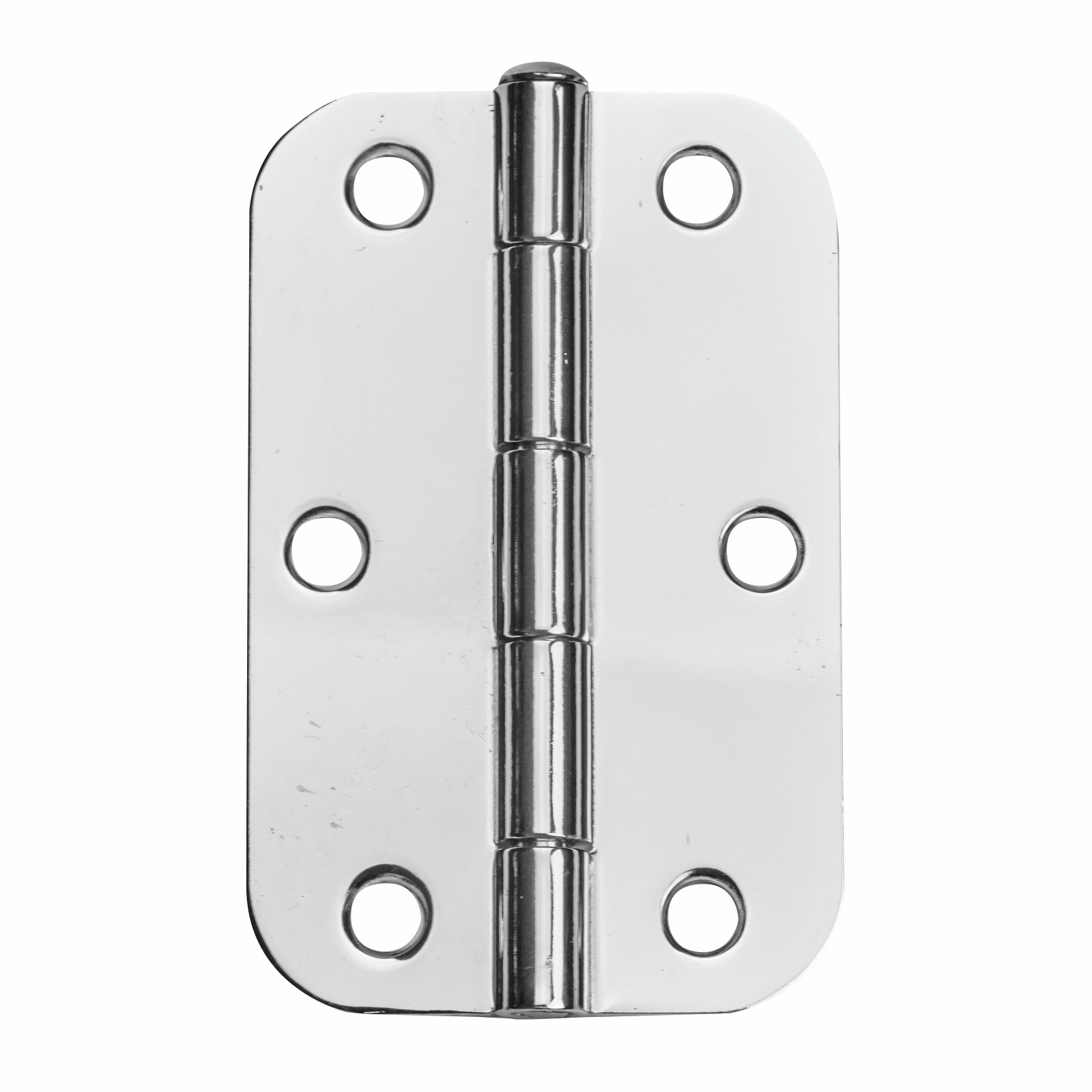 Pinnacle 90mm Single Loose Pin Radius Butt Hinge 2 pcs