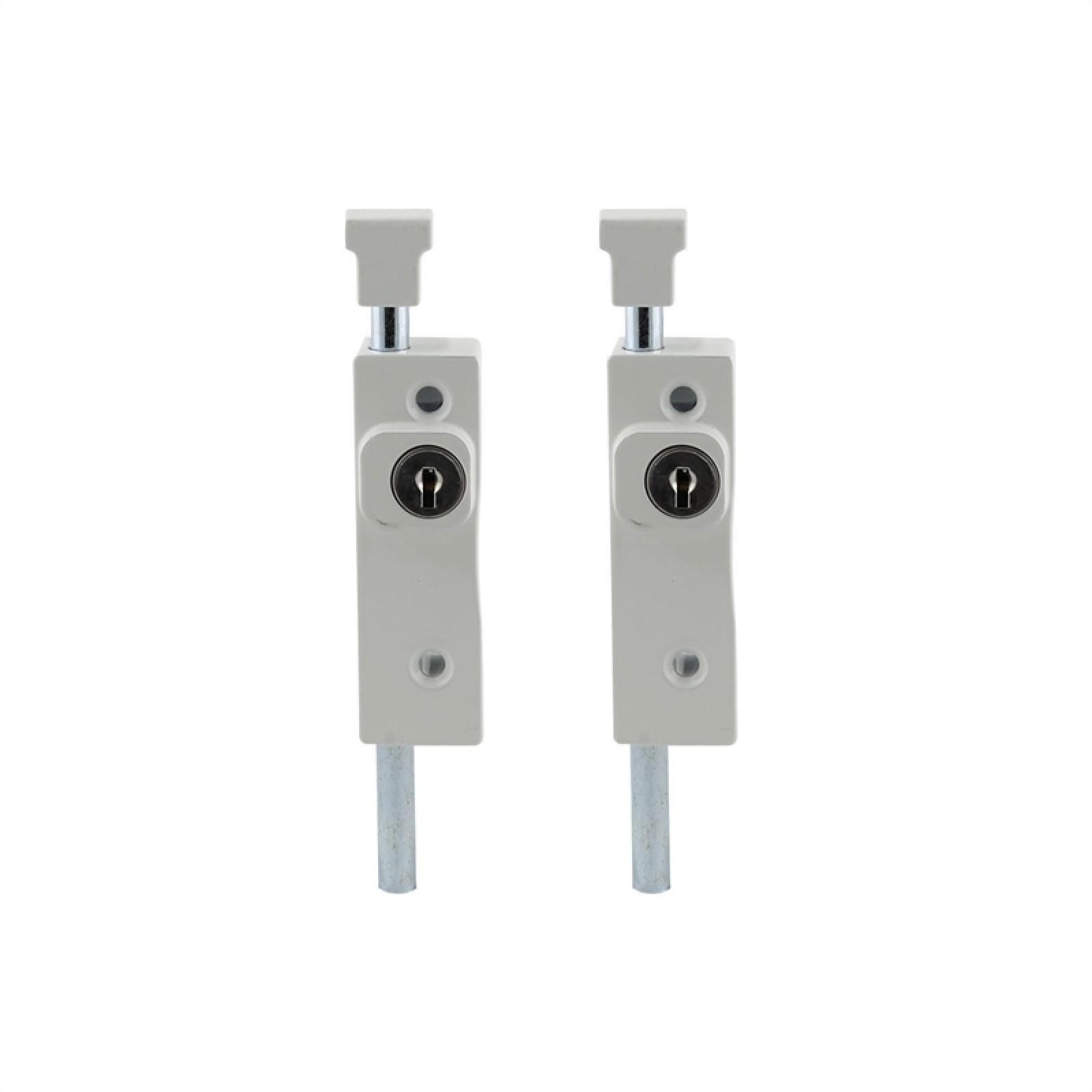 Ikonic White Patio Bolt - 2 pieces