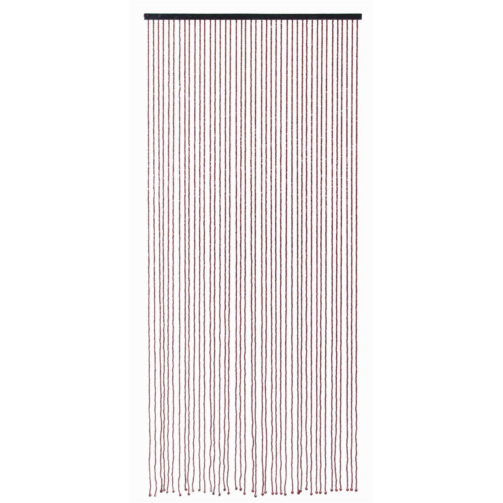 Pillar 90 x 200cm Teak Bali Bead Door Curtain