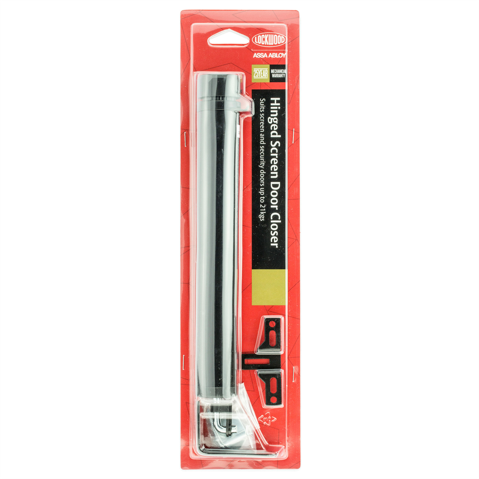 Lockwood Black 403 Pneumatic Screen Door Closer
