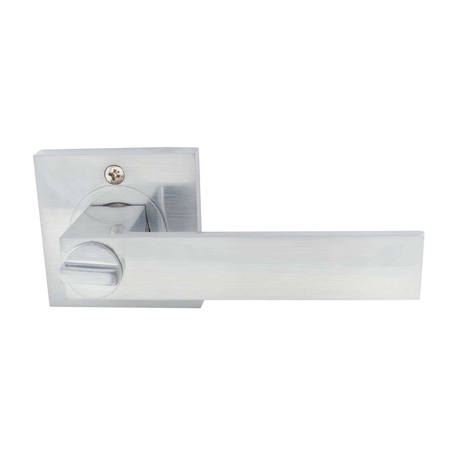 Lemaar 65mm Satin Chrome Javea Entrance Set 22300SC