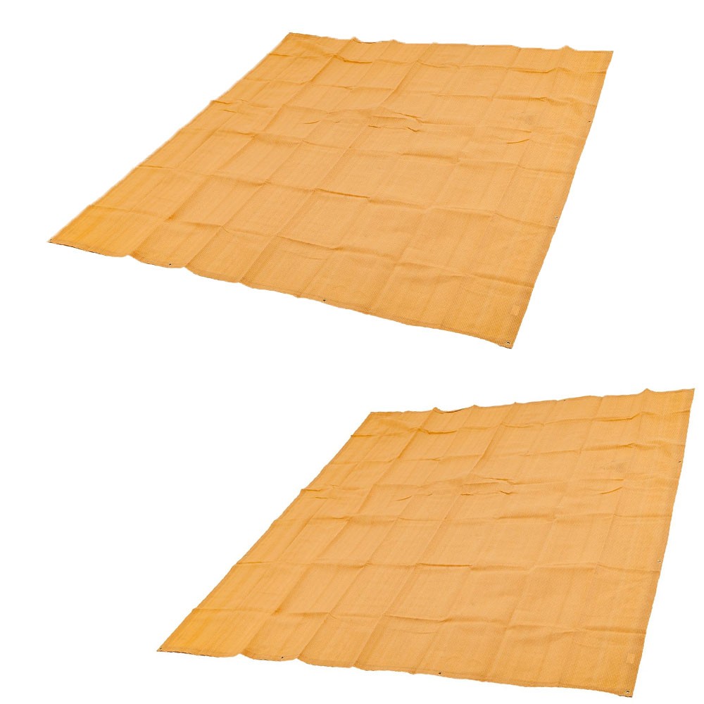 2x Kings Mesh Flooring 3m x 3m Camping Matting Ground Sheet Outdoor Adventure