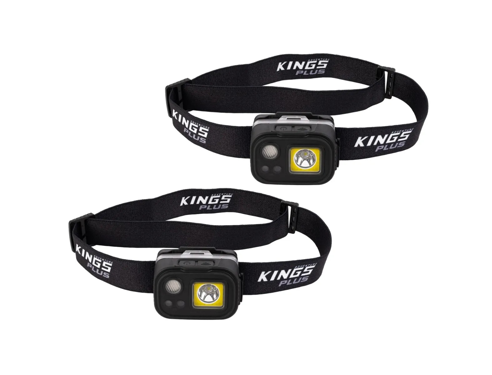 Kings 2 Plus Lithium LED Headtorch Rechargeable 410 Lumens Battery Included