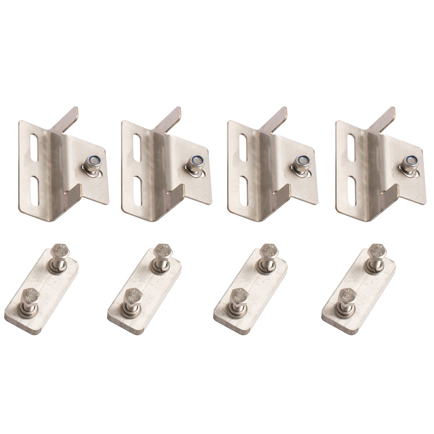 Adventure Kings Solar Panel Mounting Brackets Stainless Steel Caravan Vehicle