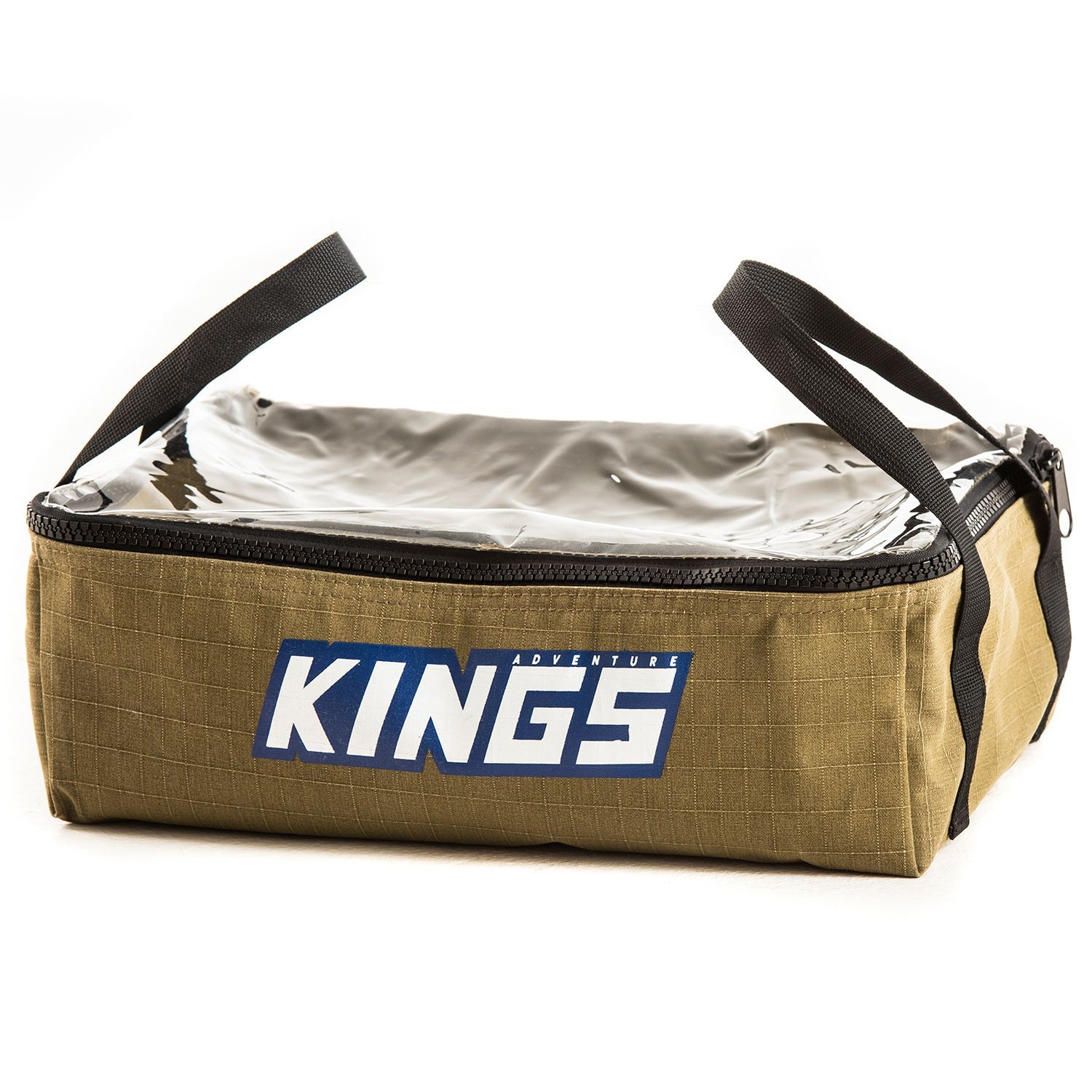 Adventure Kings Clear Top Heavy-duty Canvas Bag 400GSM Khaki Storage