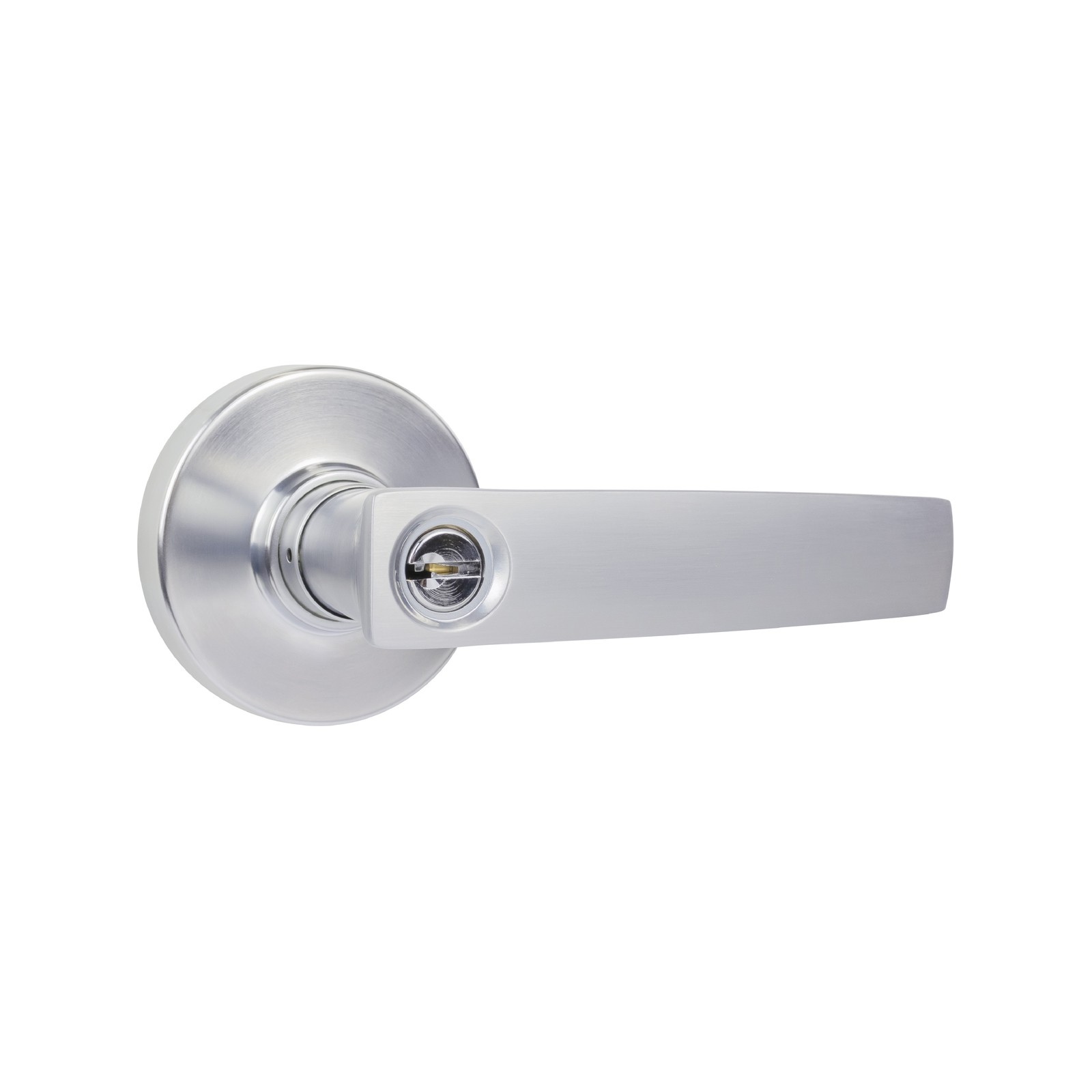 Gainsborough Brushed Satin Chrome Neue Aurora Entrance Lever Set(3)More options