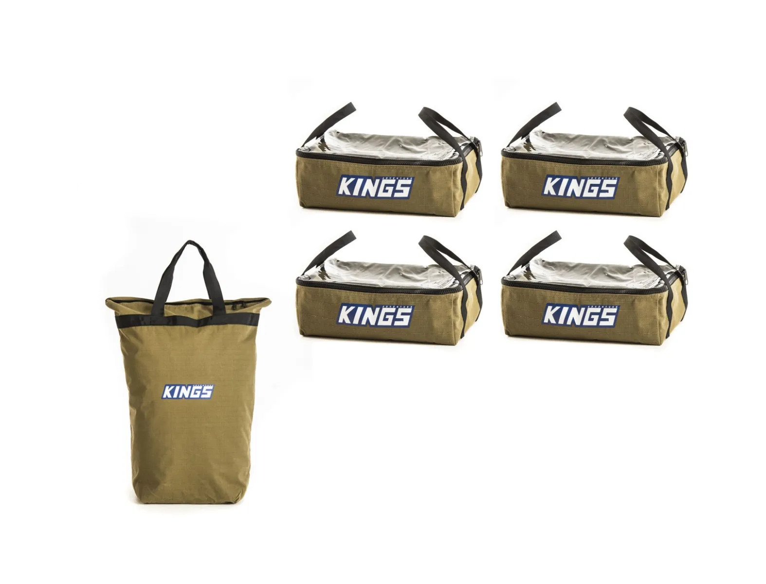 Kings 4 Clear Top Canvas Doona Pillow 400GSM Fabric SC-CO-4XCLEARTOPBAG-DOONABAG