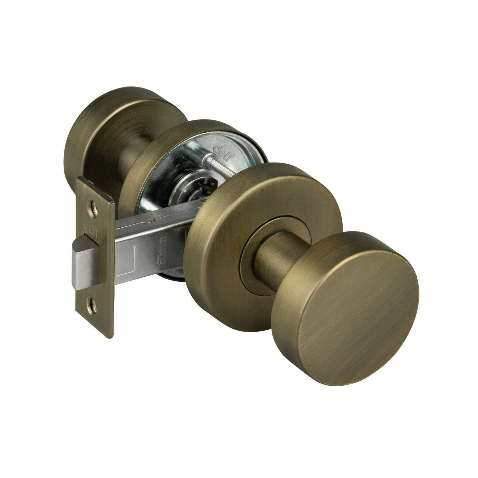 Delf Antique Brass Marbella Passage Knob Set