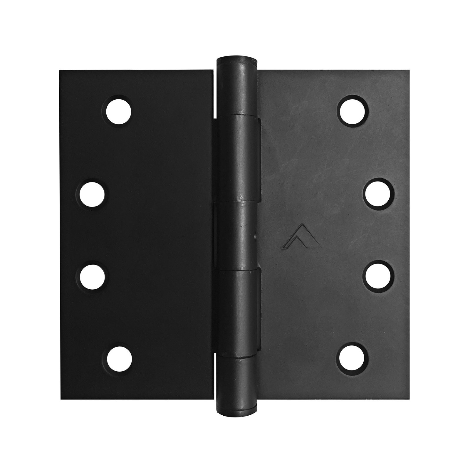 Pinnacle 100mm Black Fixed Pin Butt Hinge - 2 pieces