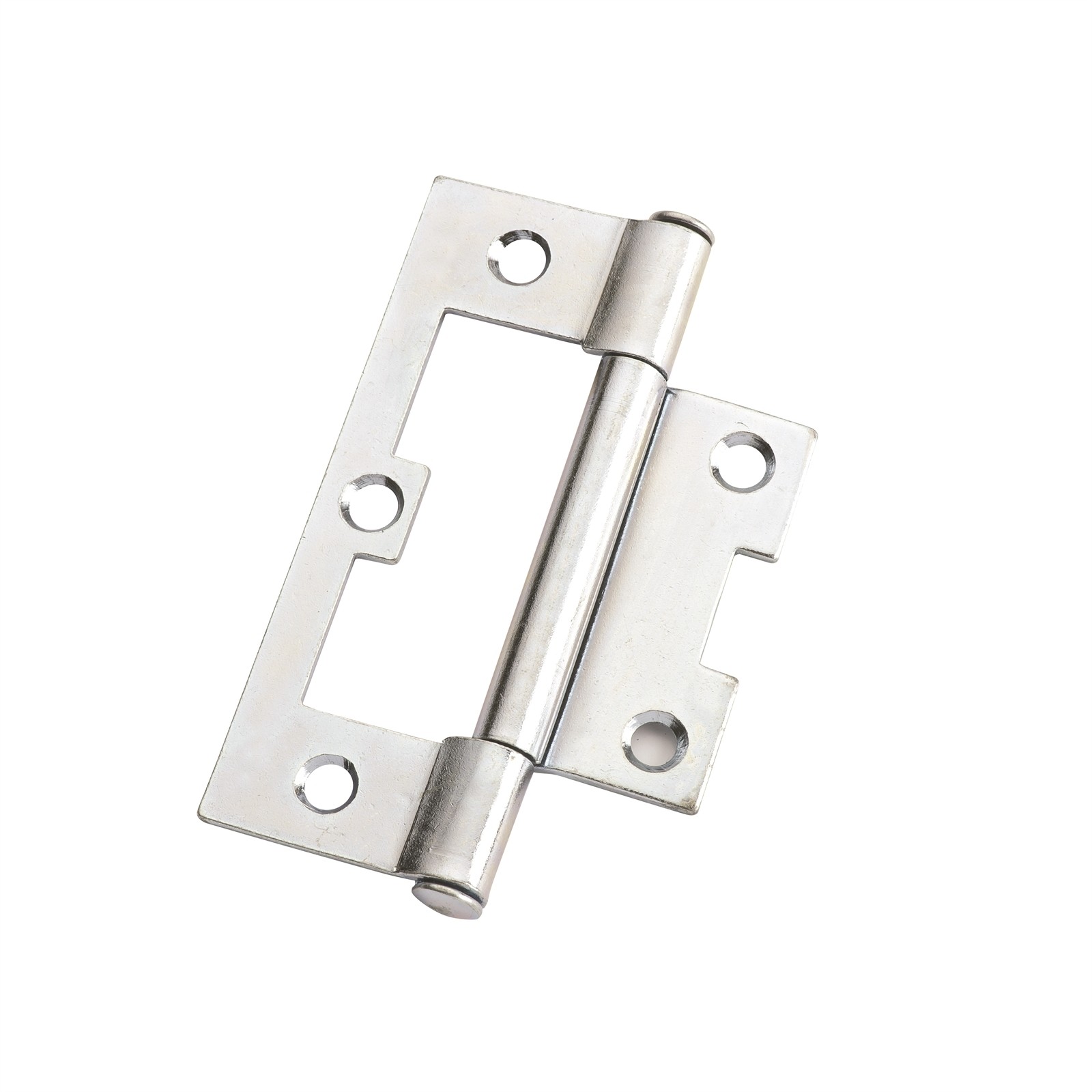 Lane 75 x 47 x 1.6mm Zinc Plated Fixed Pin Durasmooth Non Mortise Hinge 4 pcs