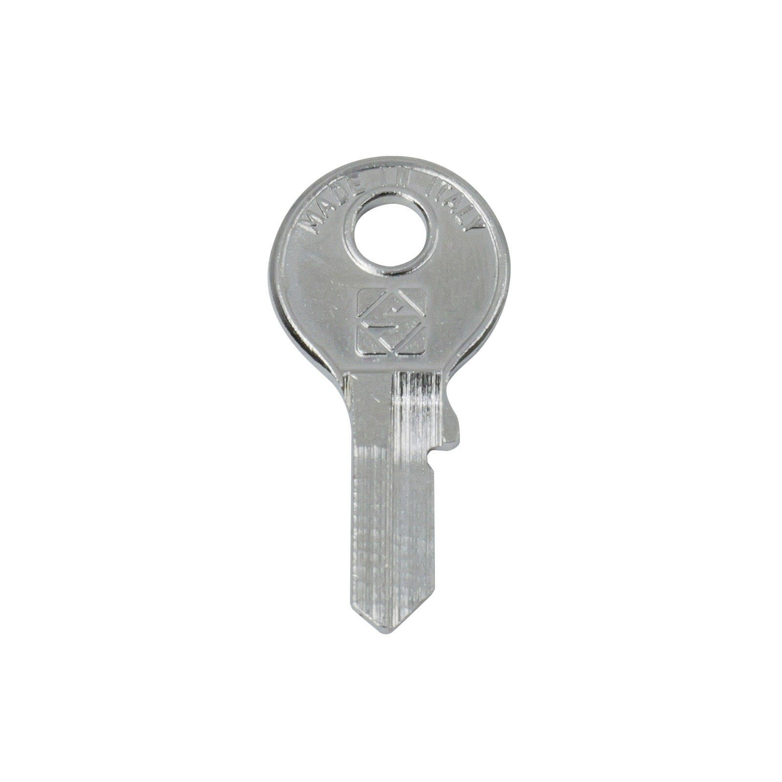 EHI VI088 Silver Blank Padlock Key 2 pcs Brake Parts