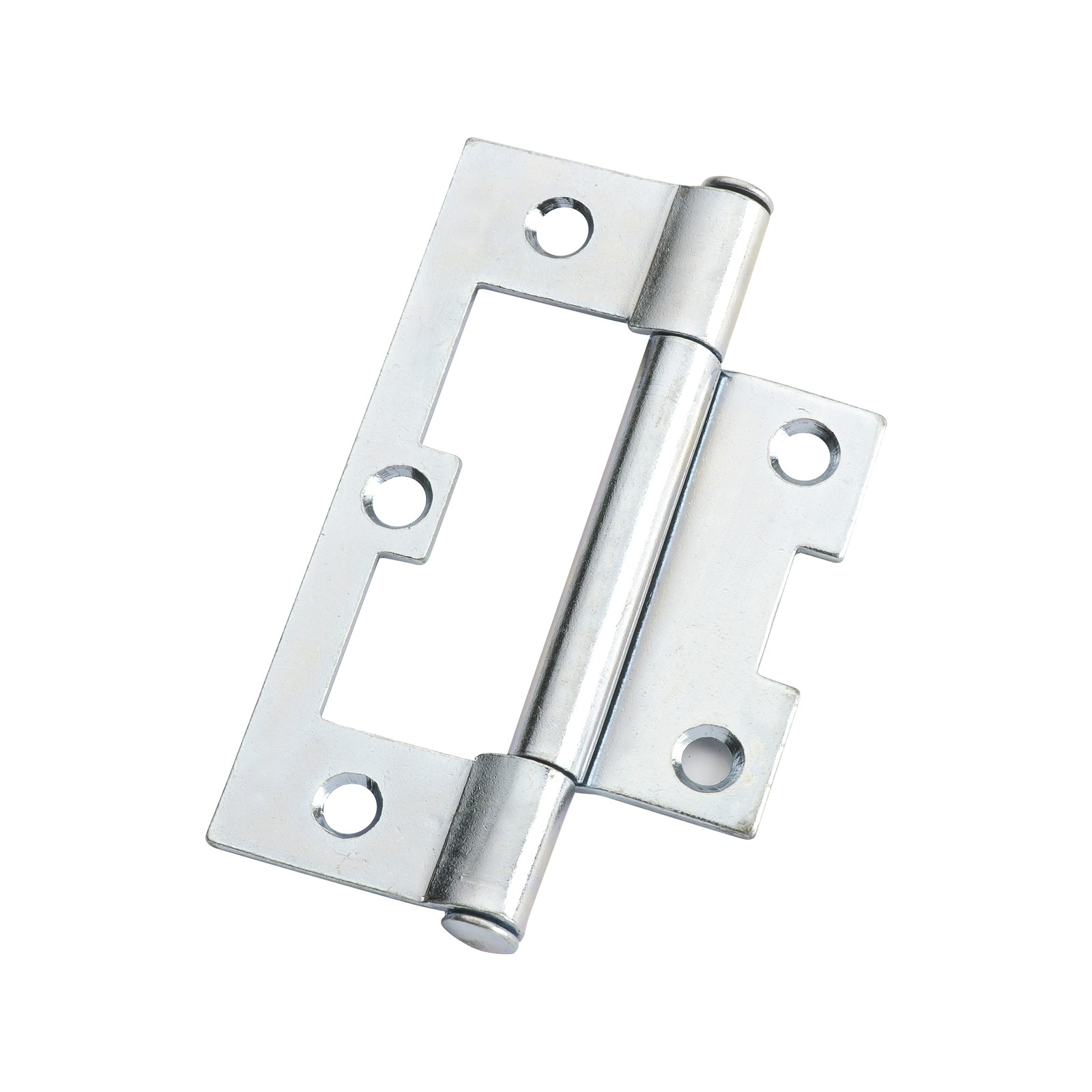 Lane 75 x 47 x 1.6mm Zinc Plated Fixed Pin Easy Fit Hinge - 2 pieces