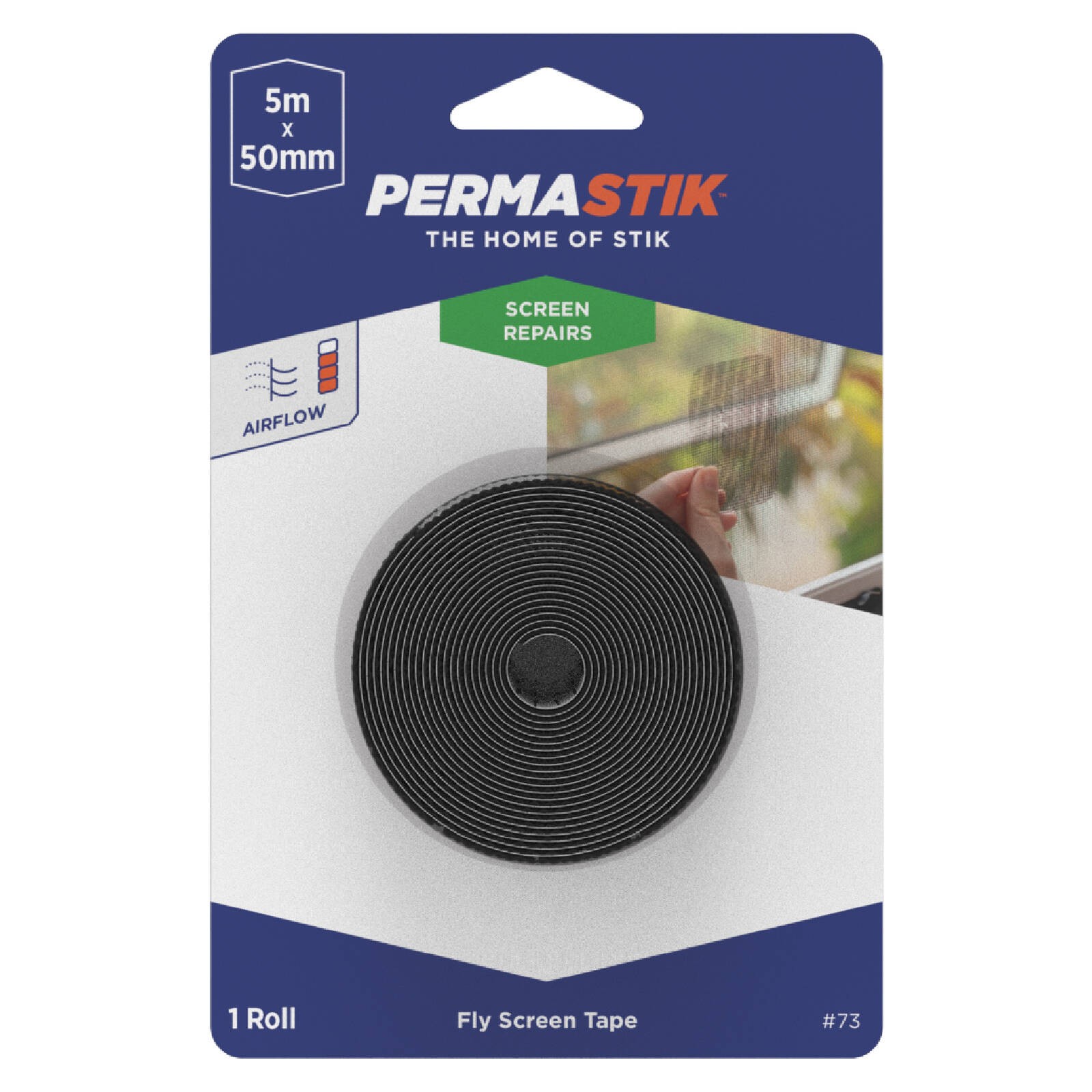 Permastik 5m x 50mm Flyscreen Repair Tape