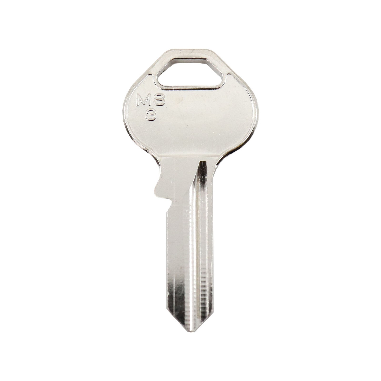 EHI MS3 Silver Blank Key 2 pcs