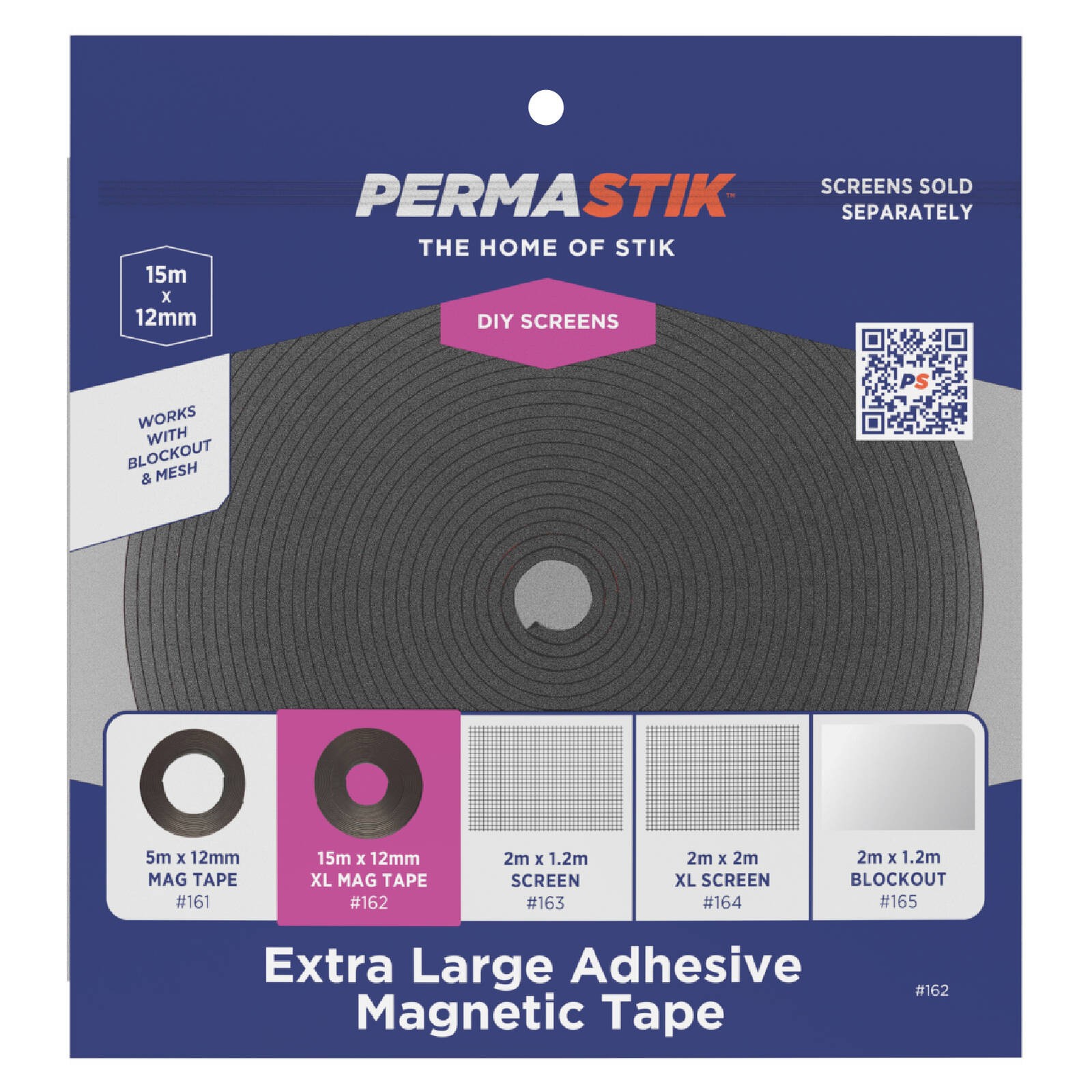 Permastik 12mm x 15m Magnetic Tape