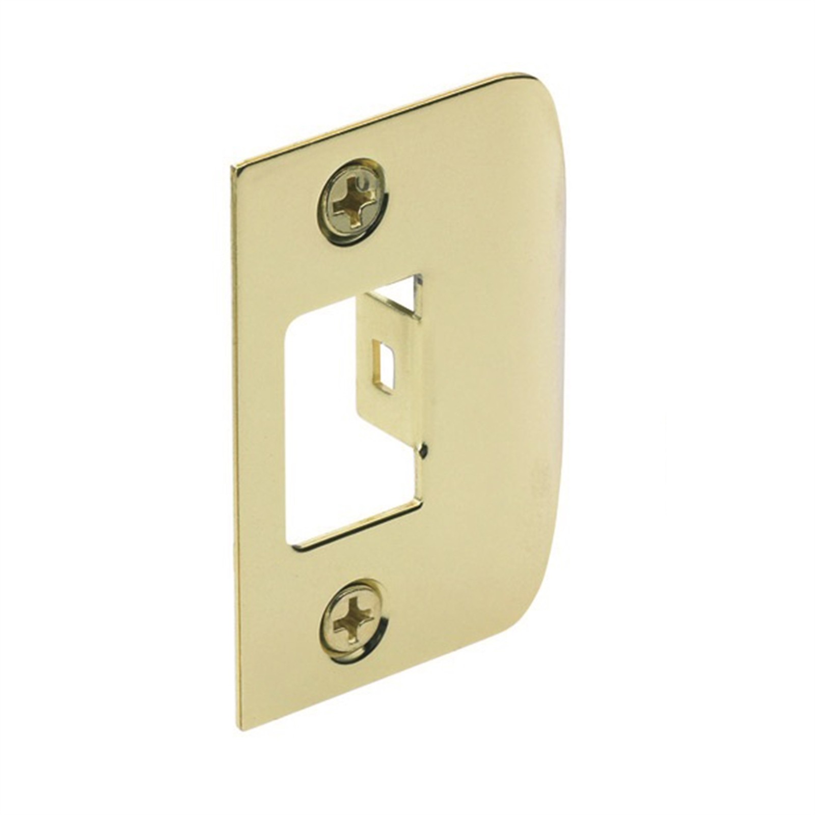 Gainsborough Polished Brass D Strike Plate - To Suit 480 Series 4 pcs