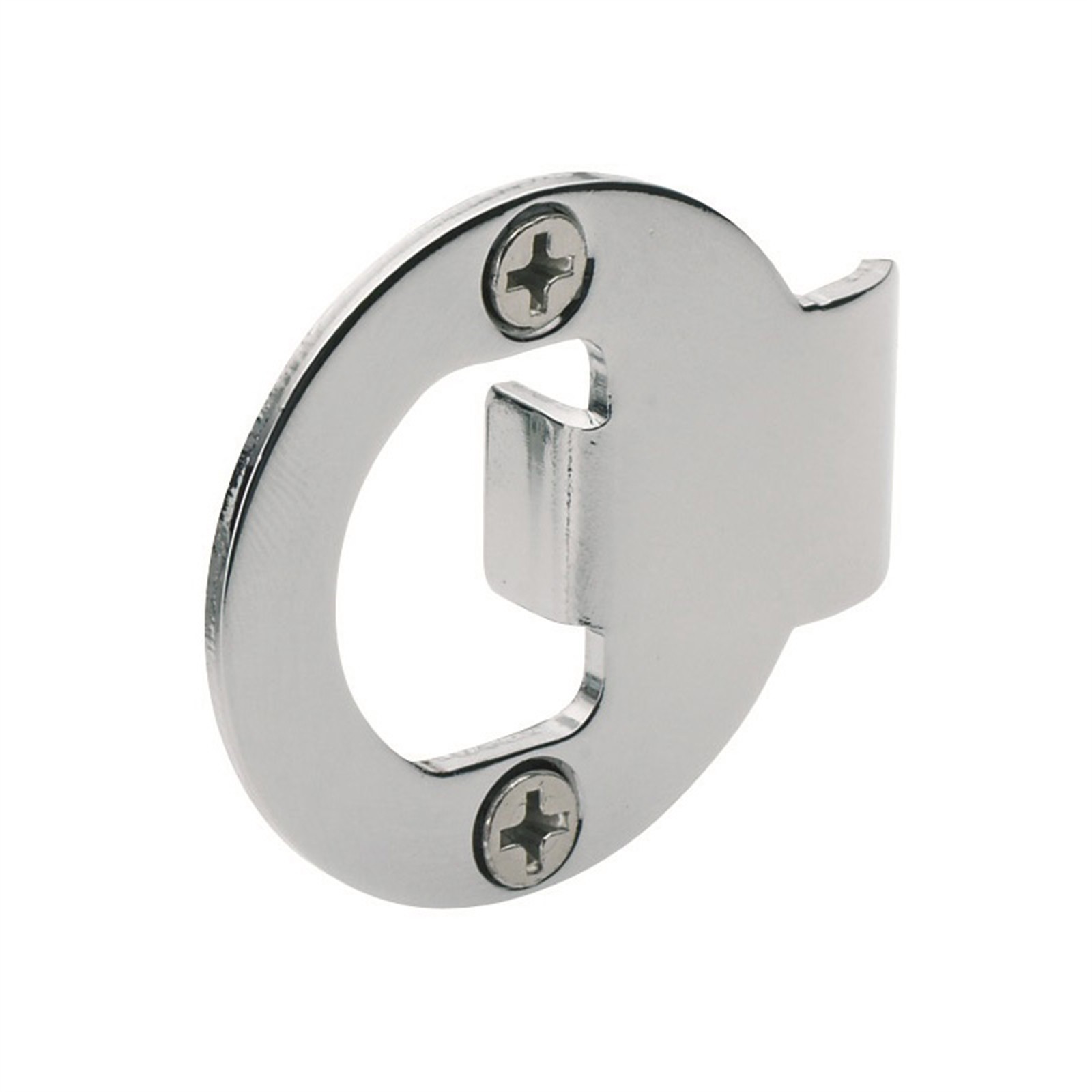 Gainsborough Bright Chrome Round Strike Plate 2 pcs