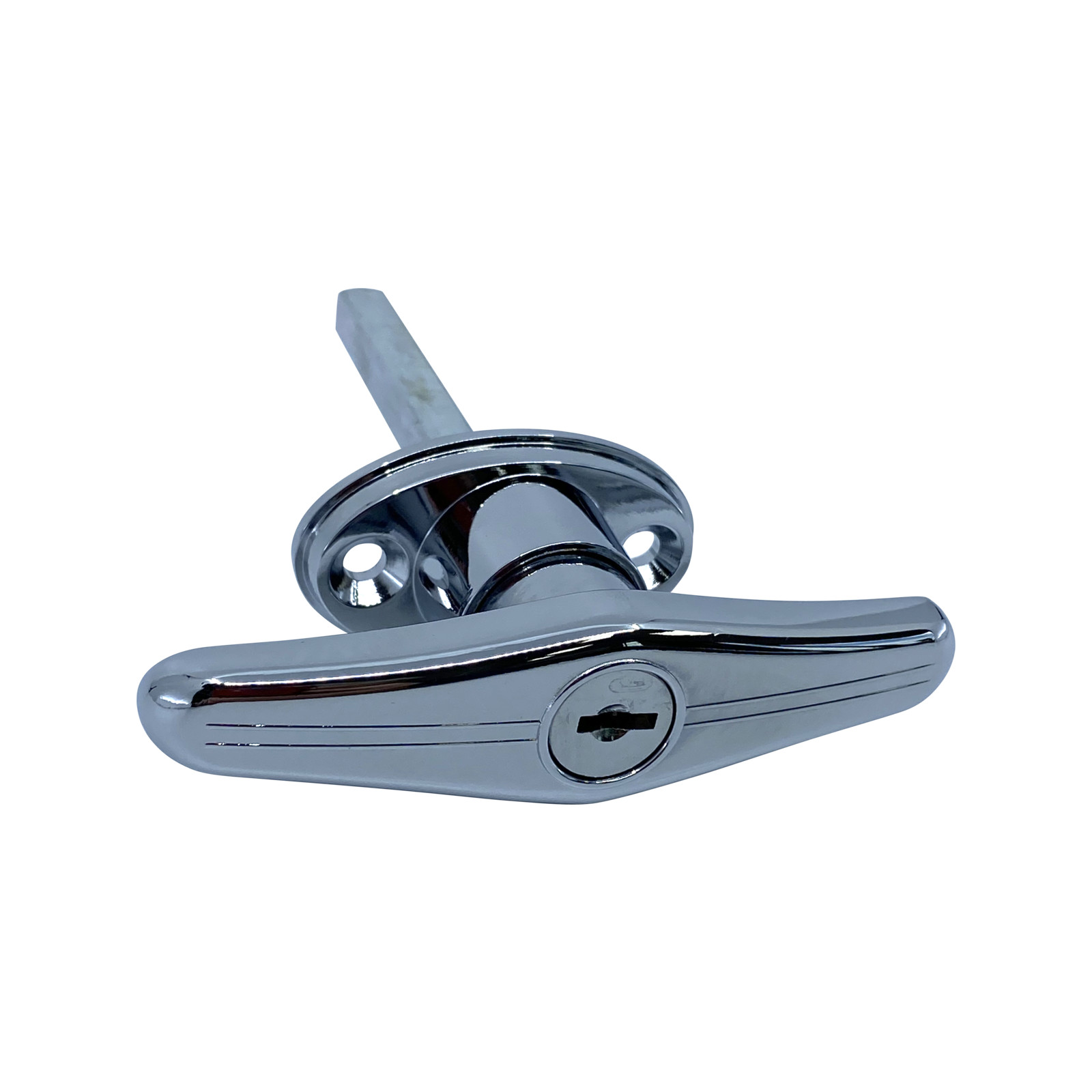 Liftaway LA145 Lockable T-Handle Front Fix Chrome